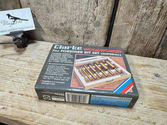 Clarke 7pc Forstner Bit Set (Imperial)