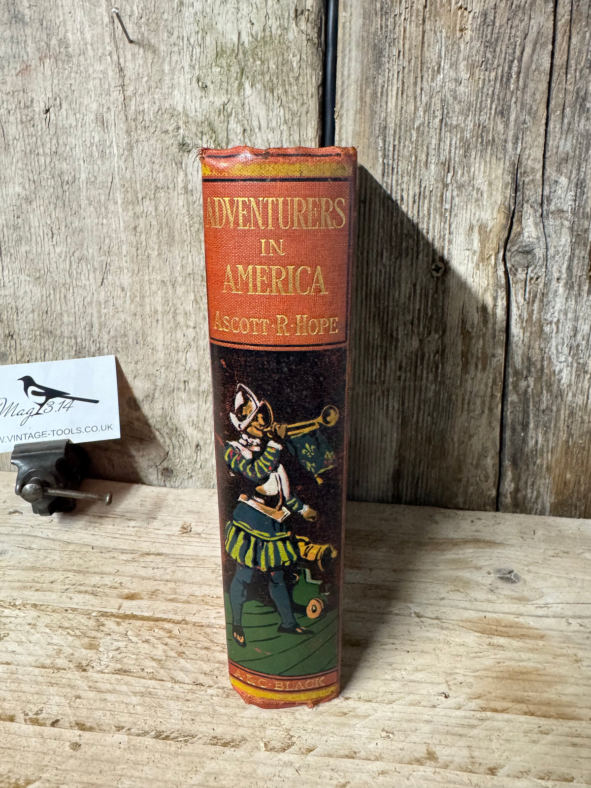 Adventures in America Book by Ascott R Hope 1909