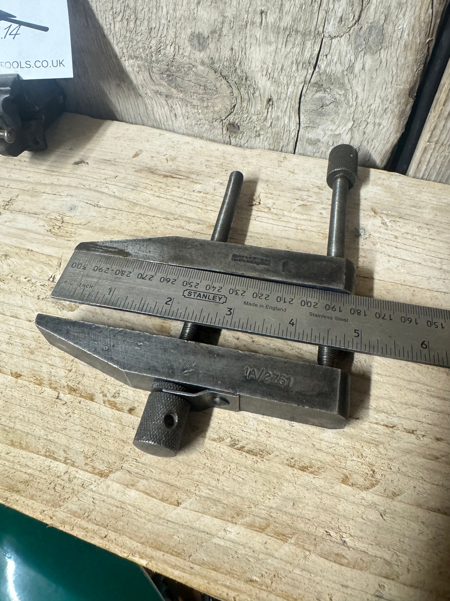 Moore & Wright Air Ministry 1942 Tool Makers Parallel Clamp