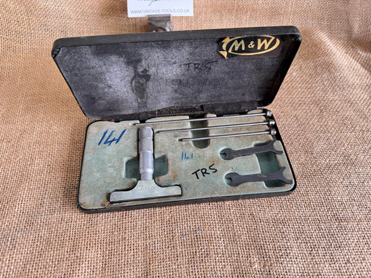 Moore & Wright Depth Gauge Micrometer 0-3”