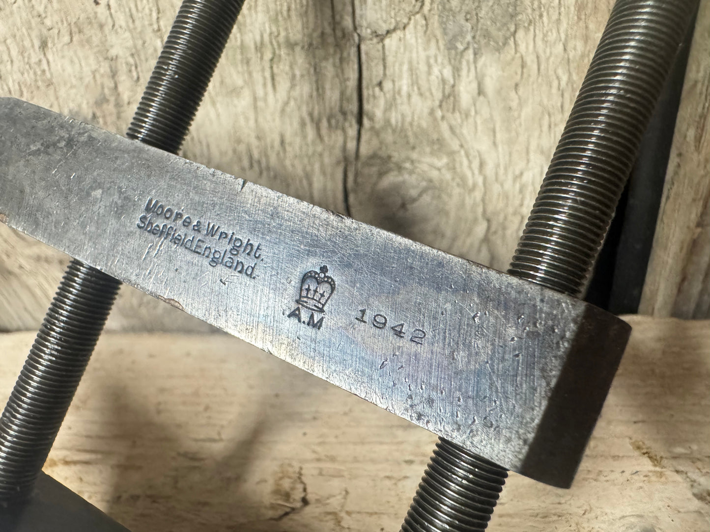 Moore & Wright Air Ministry 1942 Tool Makers Parallel Clamp