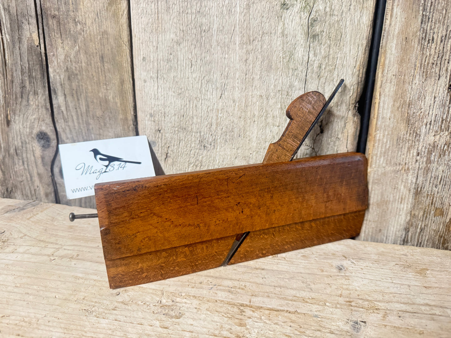 Thomas Bradburn & Son Beechwood Side Rabbet Moulding Plane
