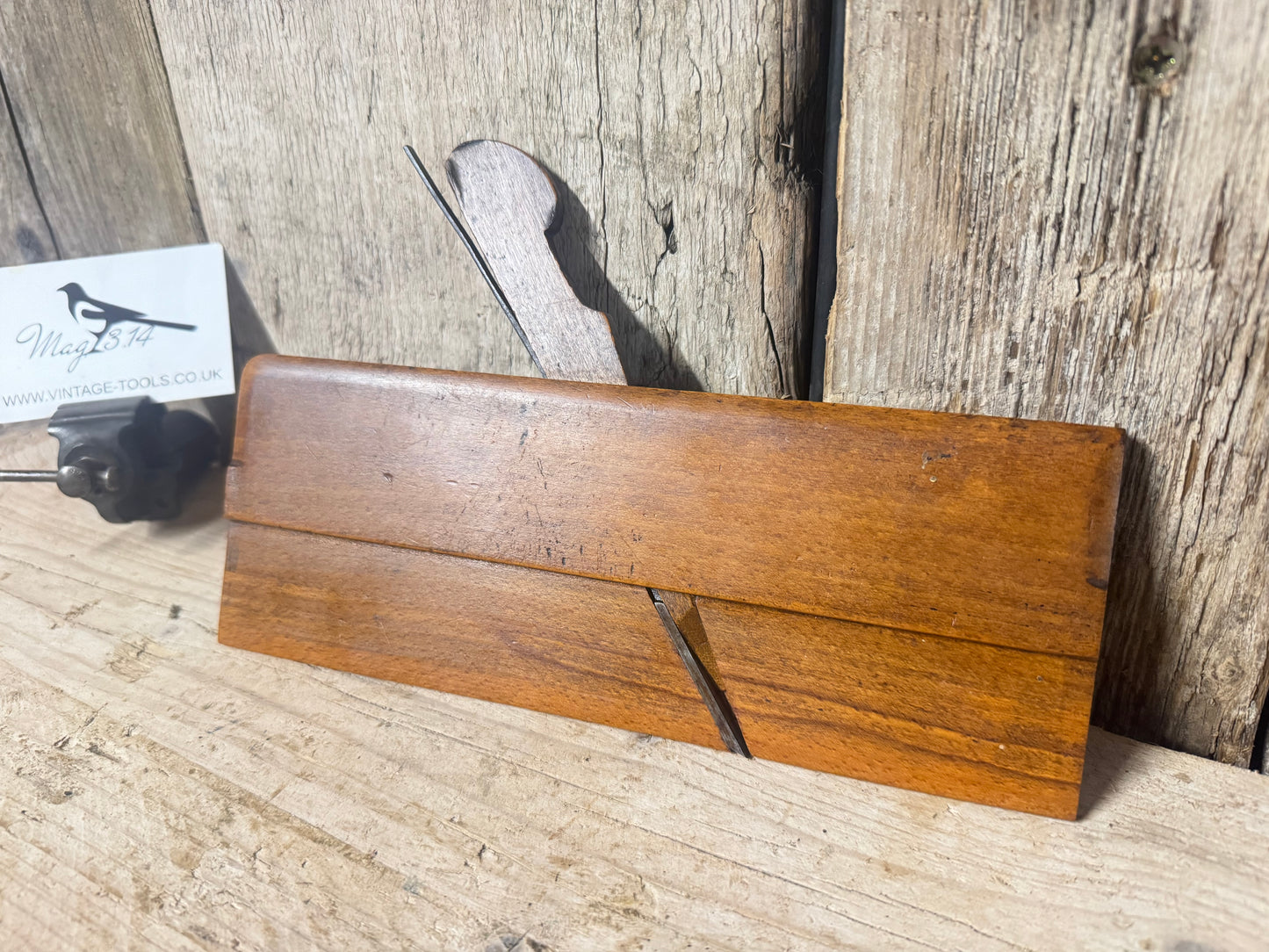 Beechwood Round Moulding Plane 1/8"
