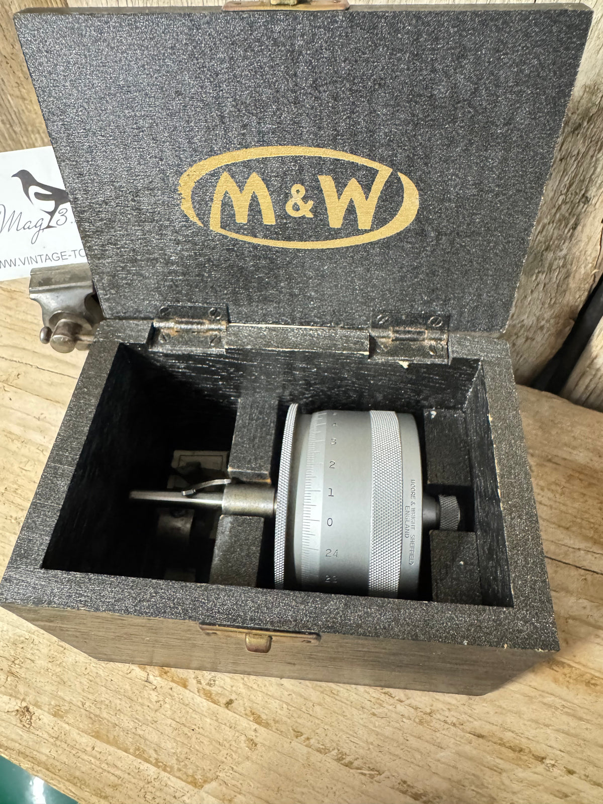 Moore & Wright No 480 Large Micrometer Head 0-1"