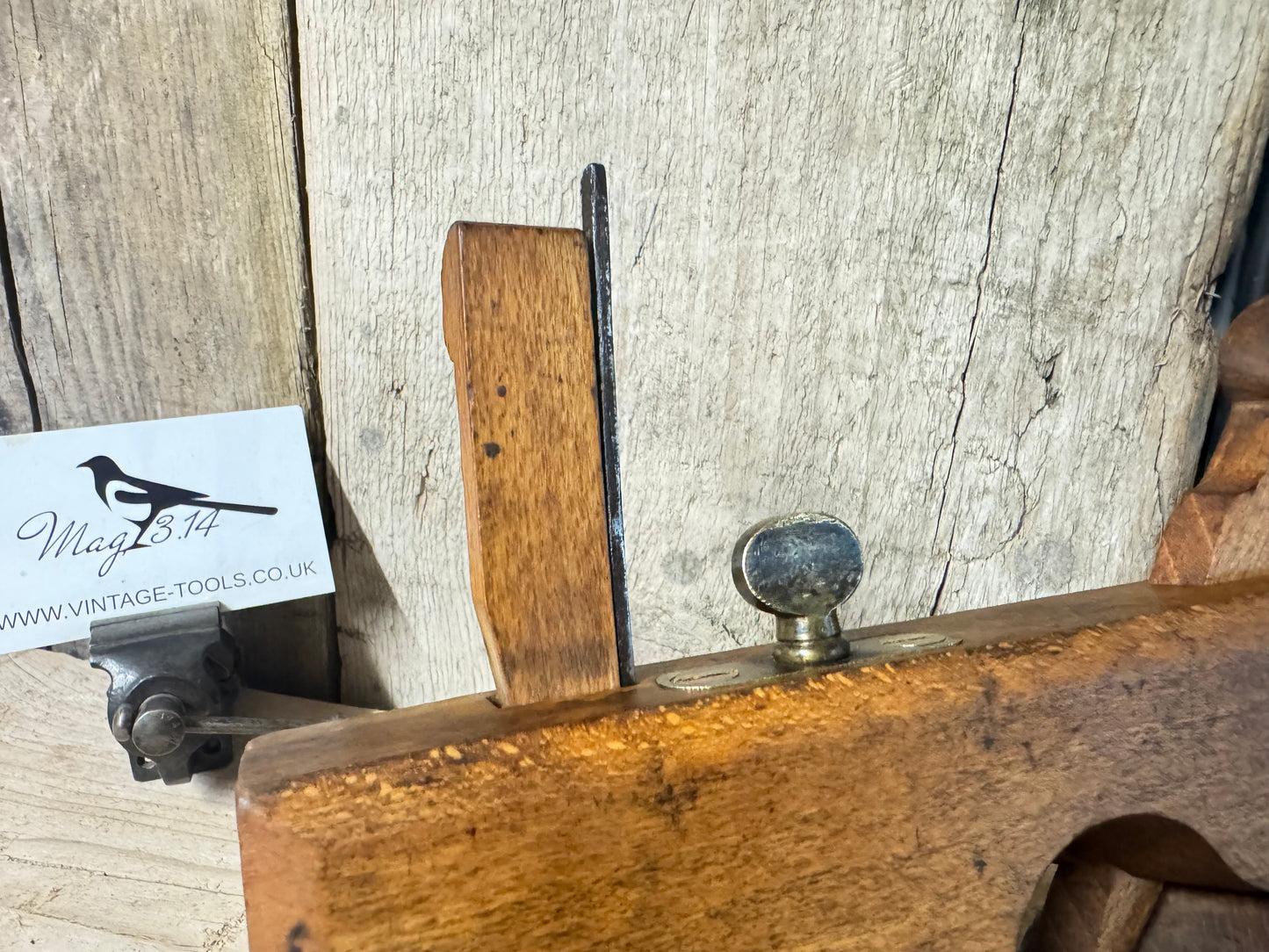 A Mathieson Twin Iron 5/8 Moulding Plane