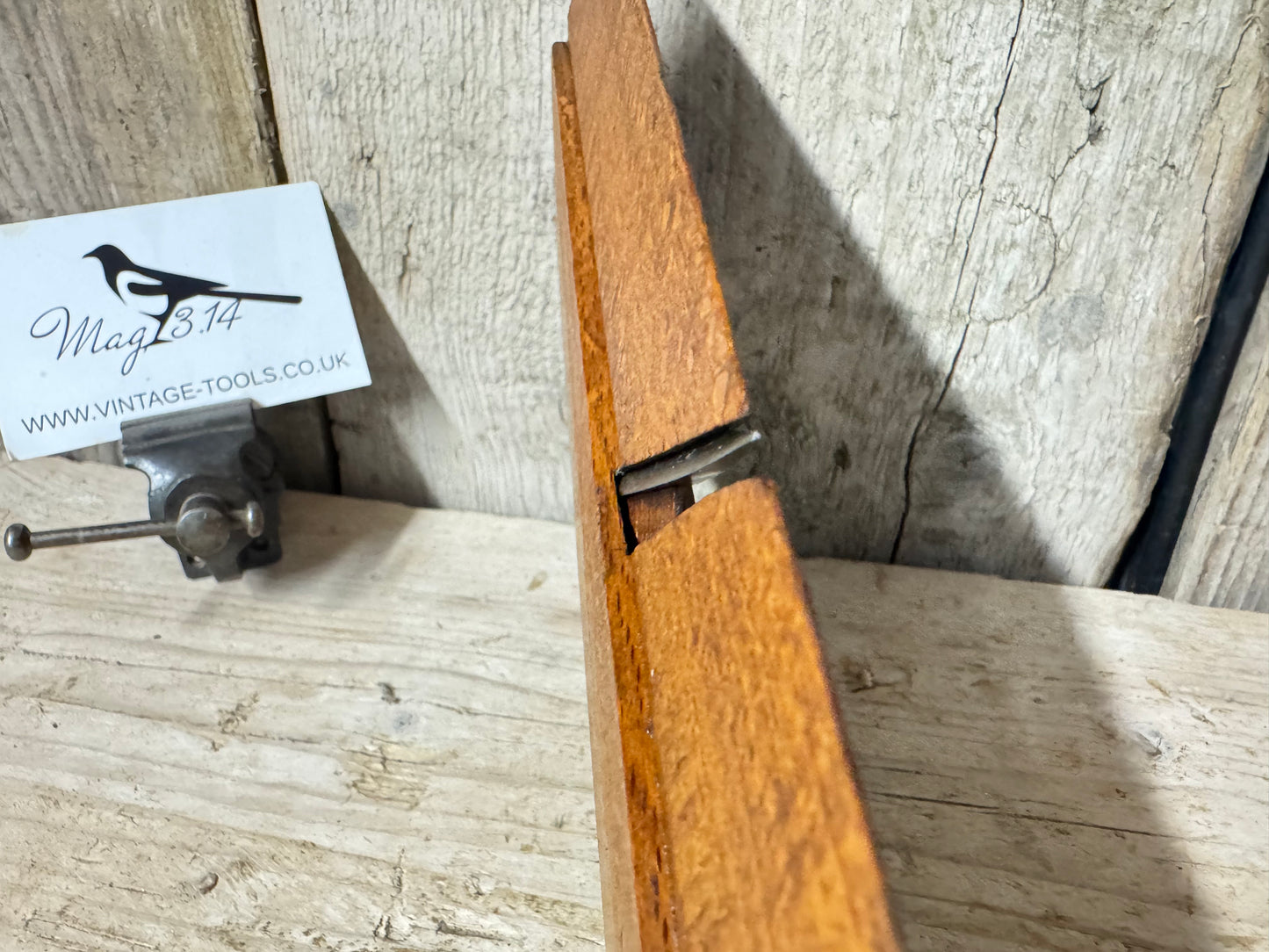 Thomas Bradburn & Son Beechwood Side Rabbet Moulding Plane