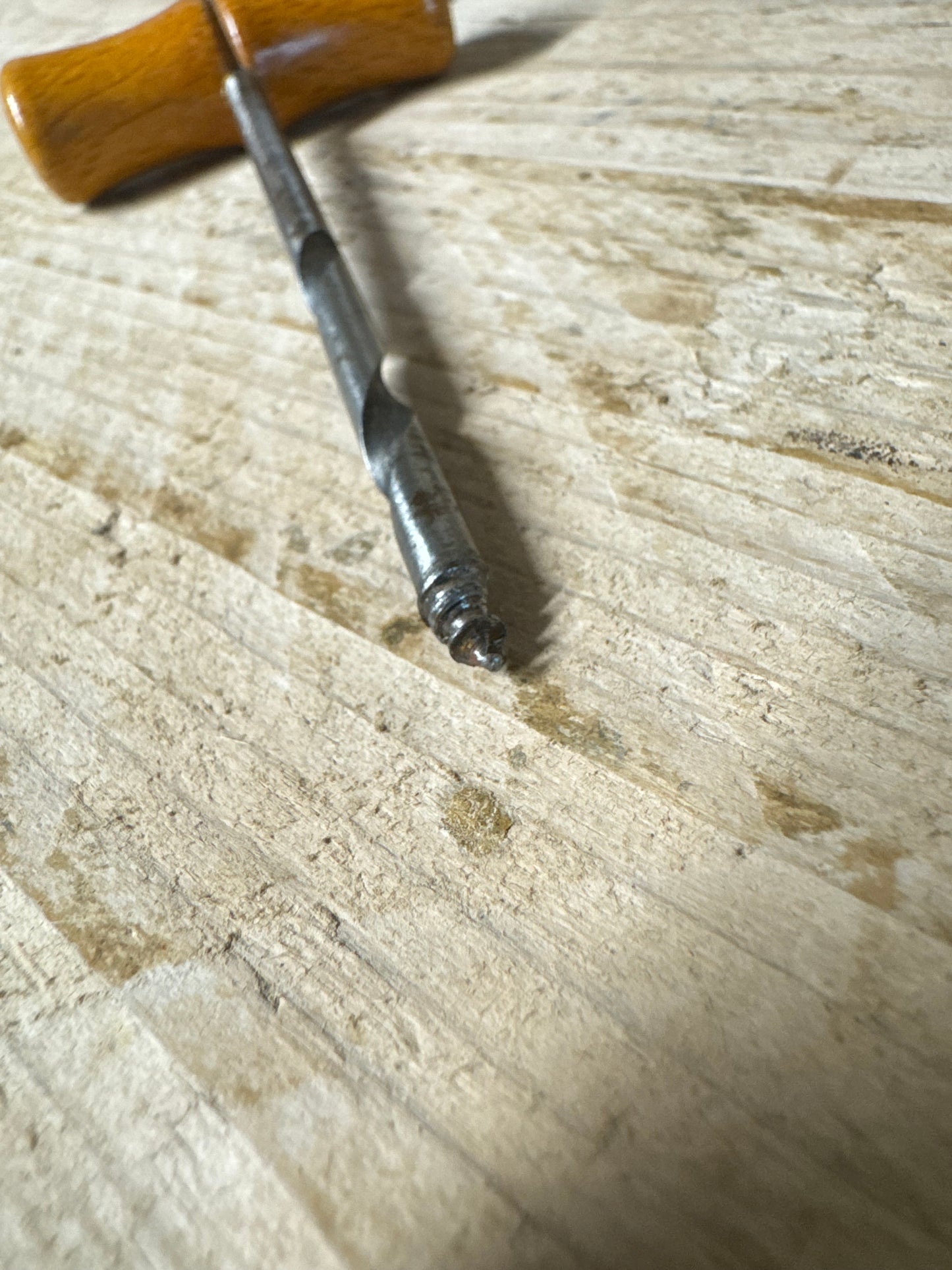 Wooden Handle Gimlet