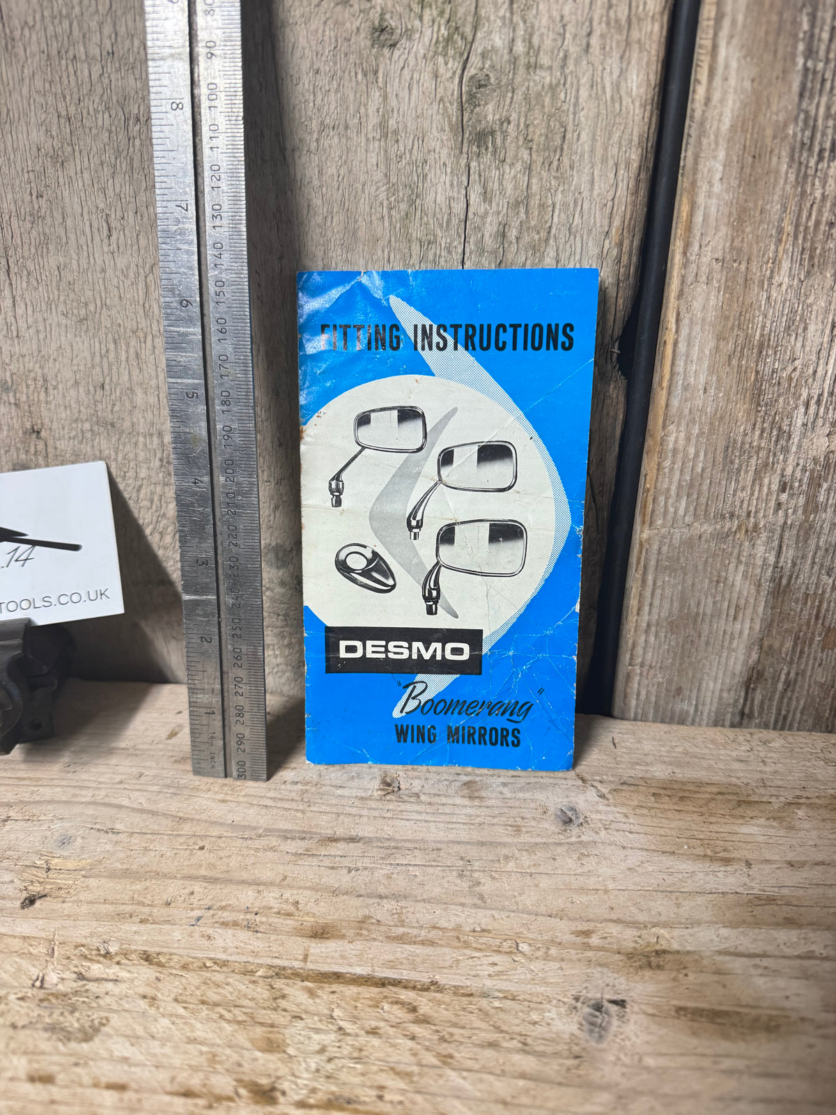 Desmo Boomerang Wing Mirrors Fitting Instructions