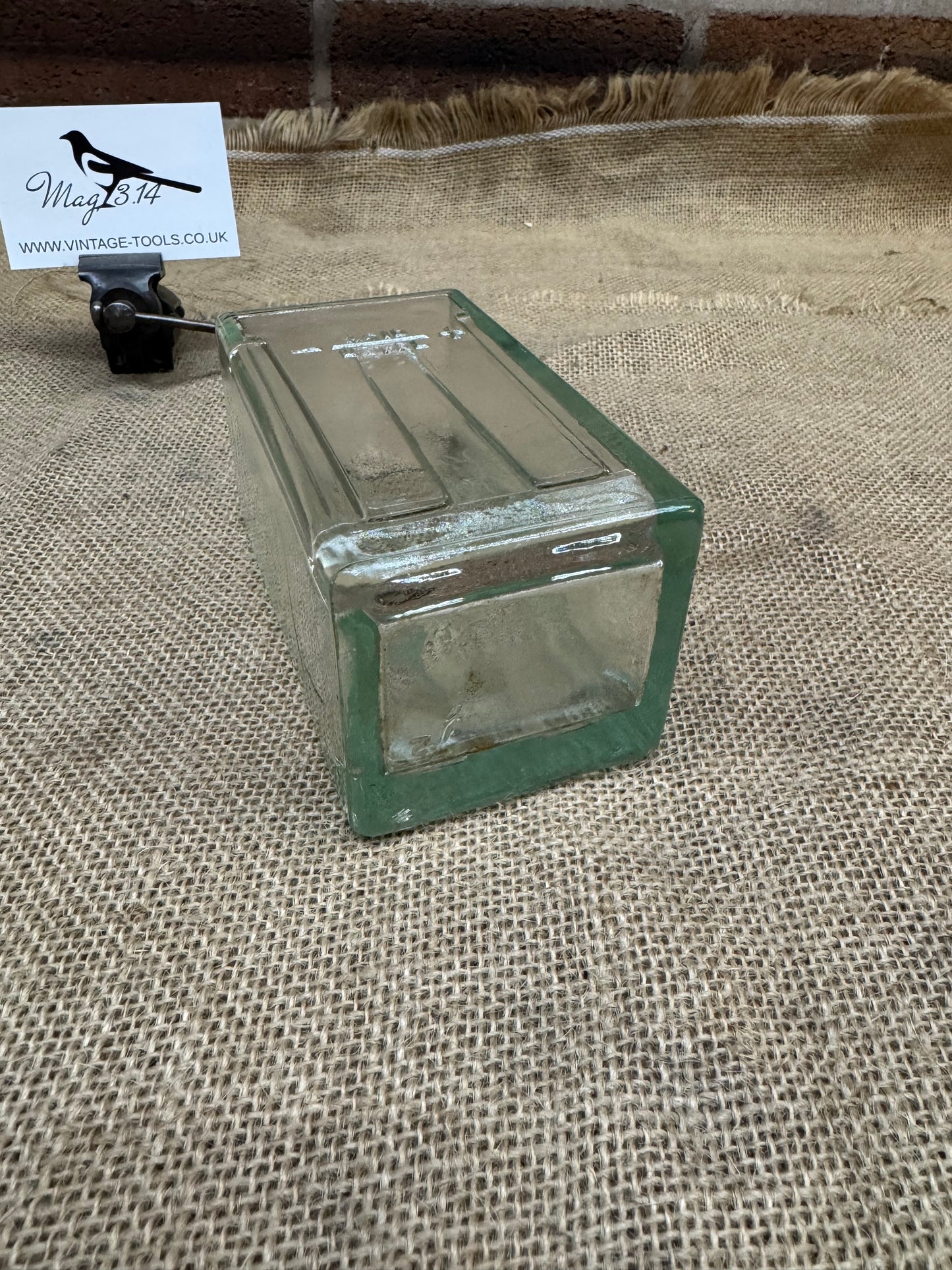 Vintage Exide Glass Battery Acid Jar