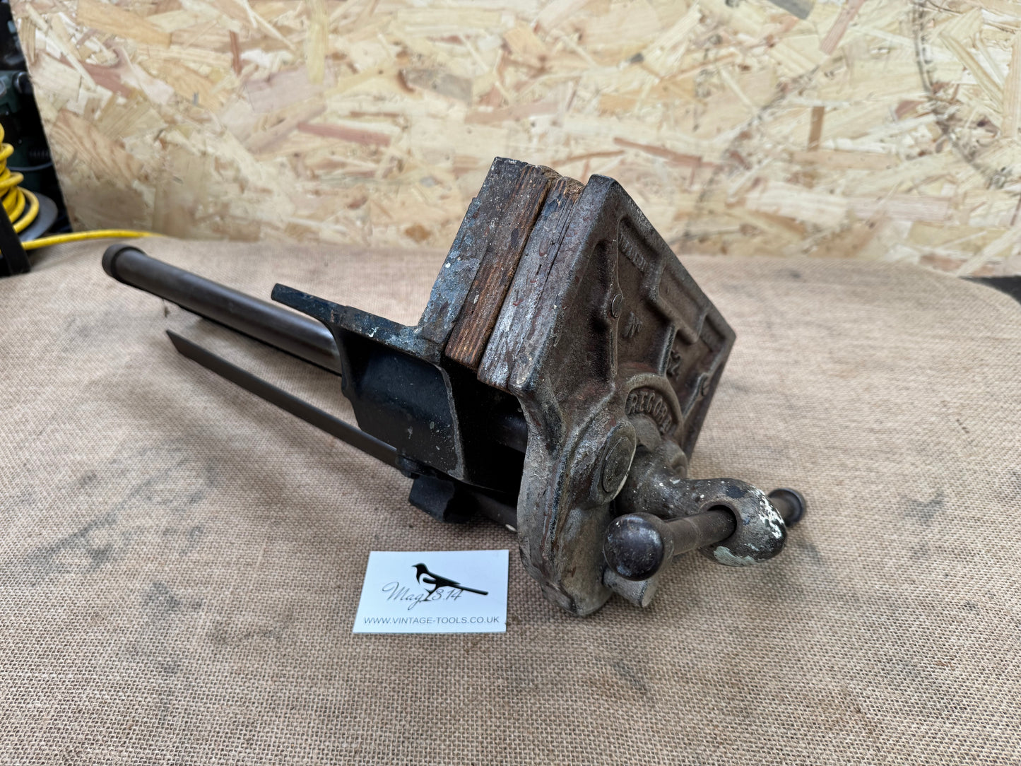 Record No 5 1/2 Woodworkers Vice