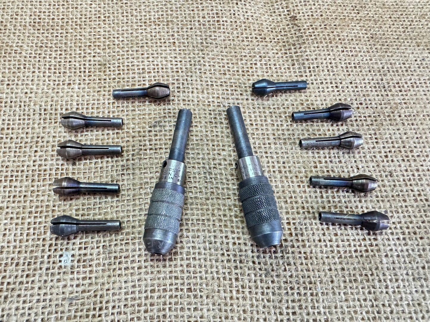 Eclipse No 160 Pin Chuck / Chuck Reducers with Chucks.