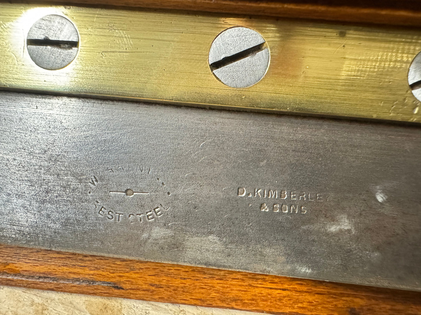 D Kimberley & Sons Patent 2848 Plough Plane