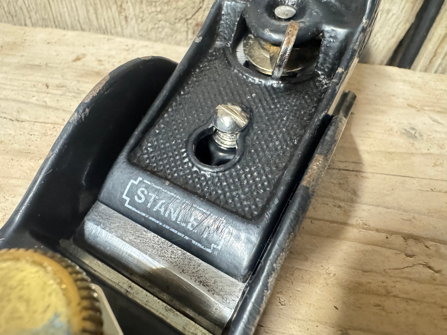 Modern Stanley 9 1/2 Fully Adjustable Block Plane