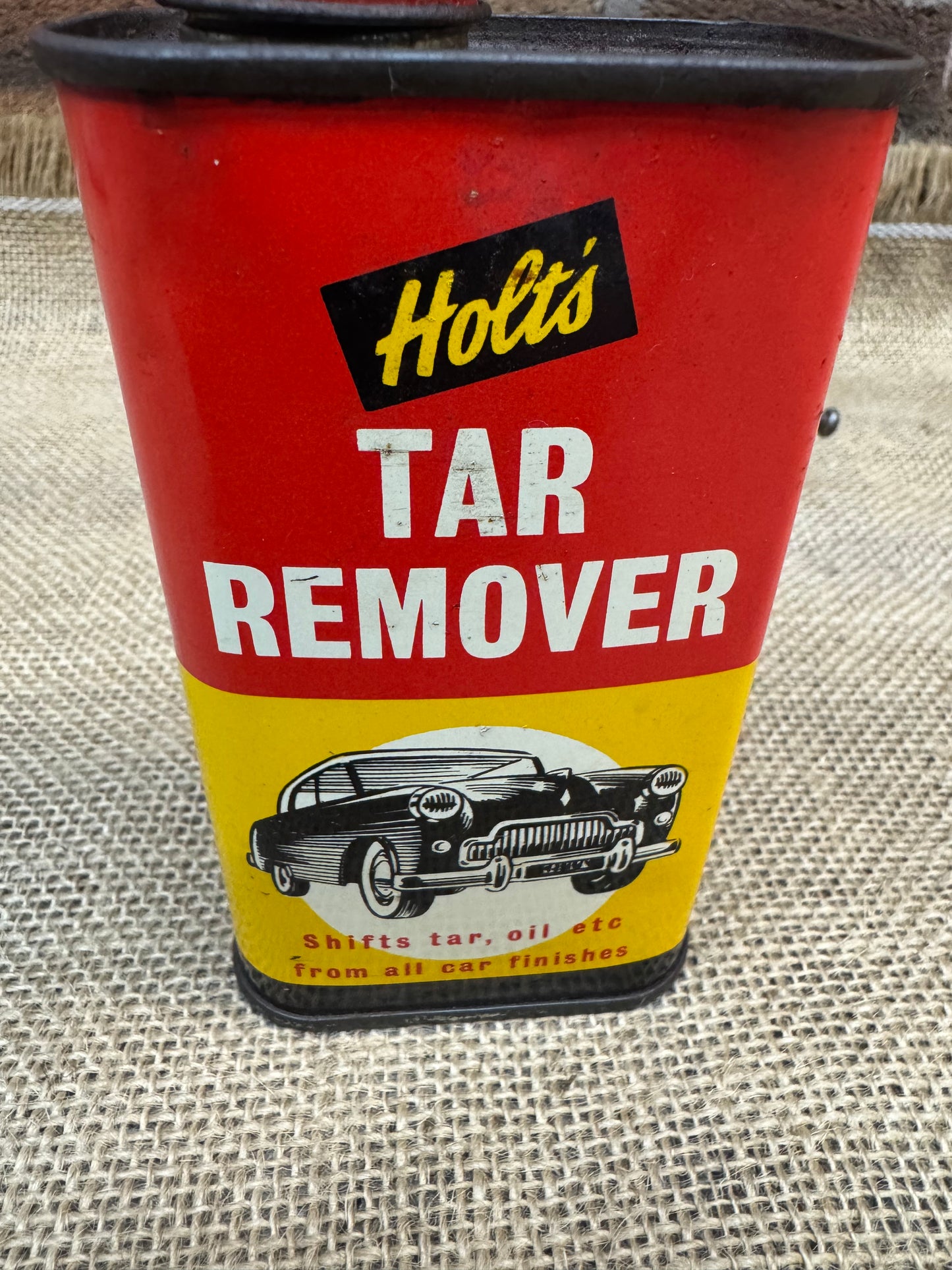 Vintage Holts Tar Remover Tin Can