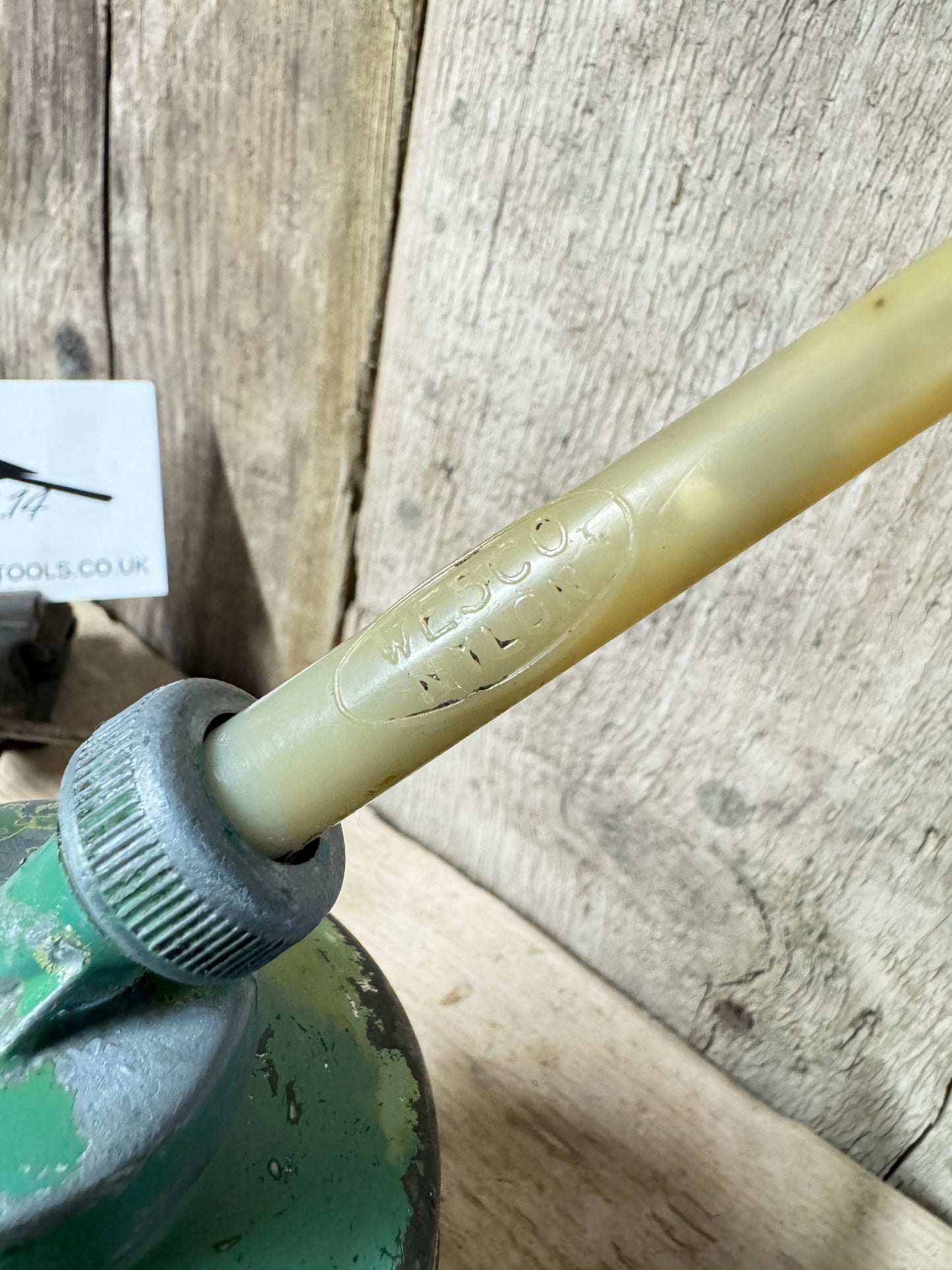 Wesco Green Oil Can with Nylon Spout