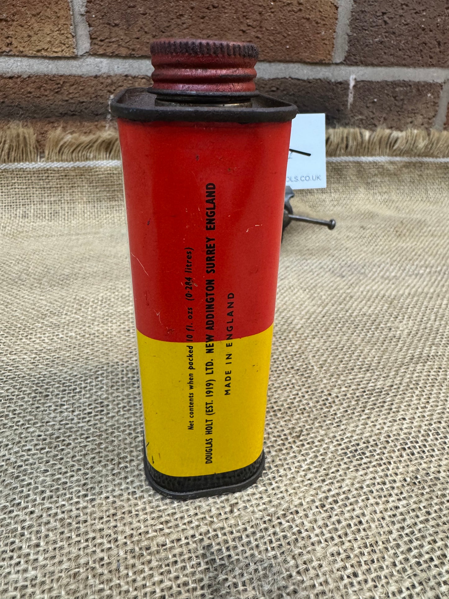 Vintage Holts Tar Remover Tin Can