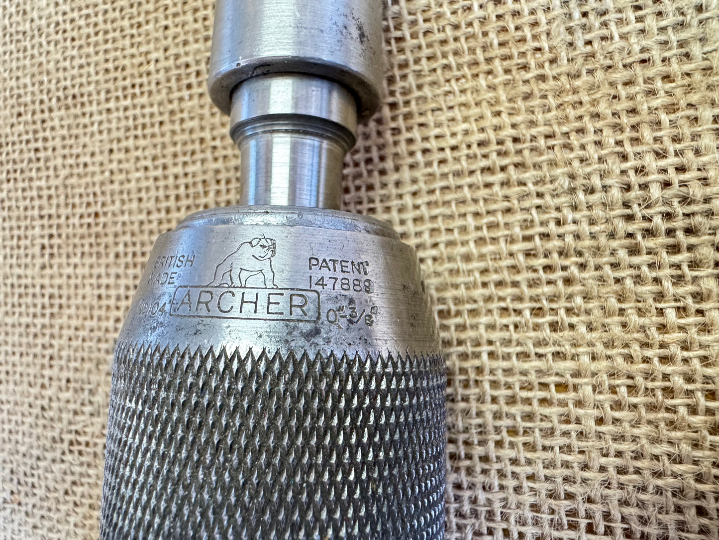 Archer No 104 0-3/8” Keyless Chuck