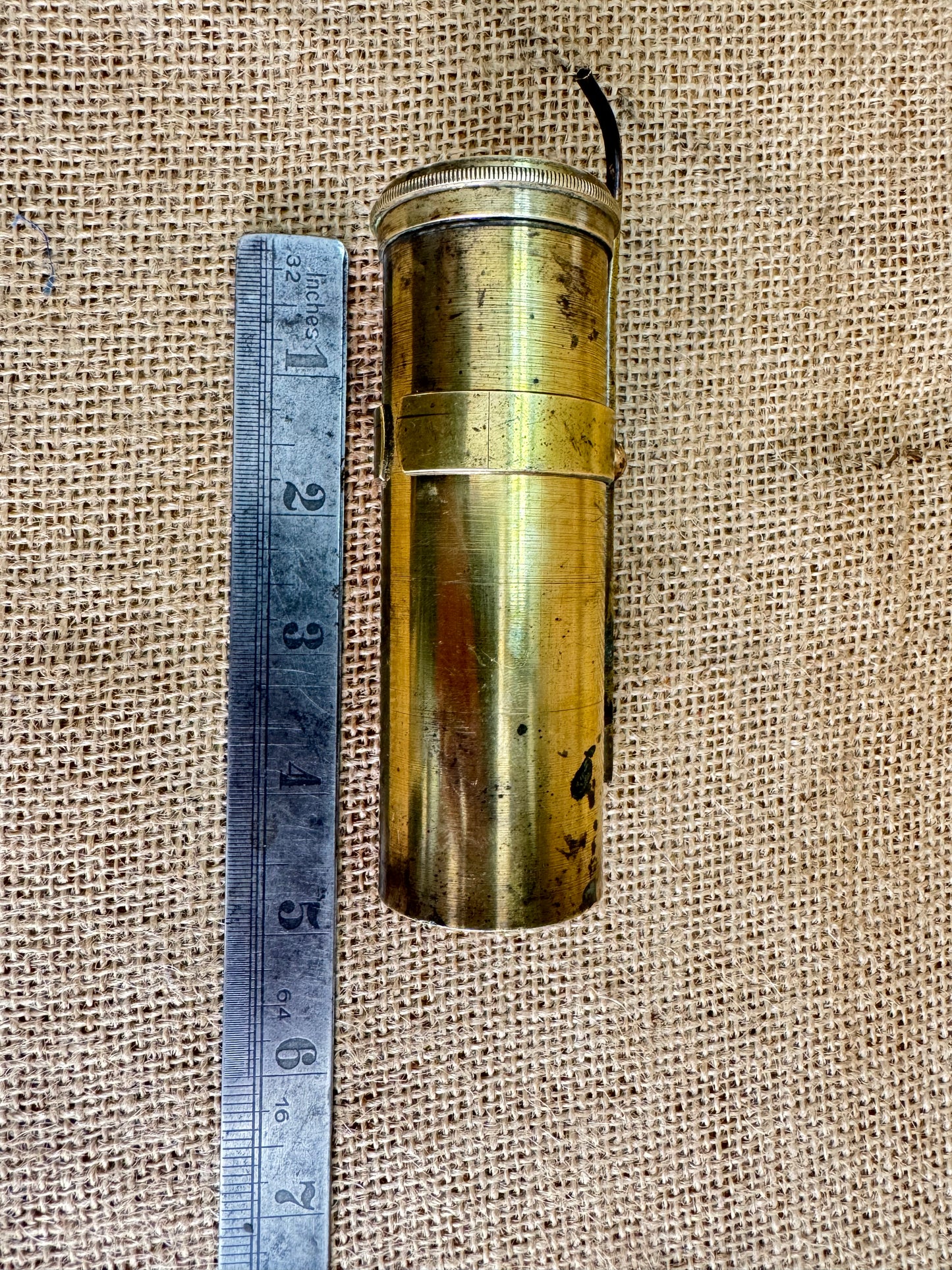 Moore & Wright Jewellers Brass Blow Lamp