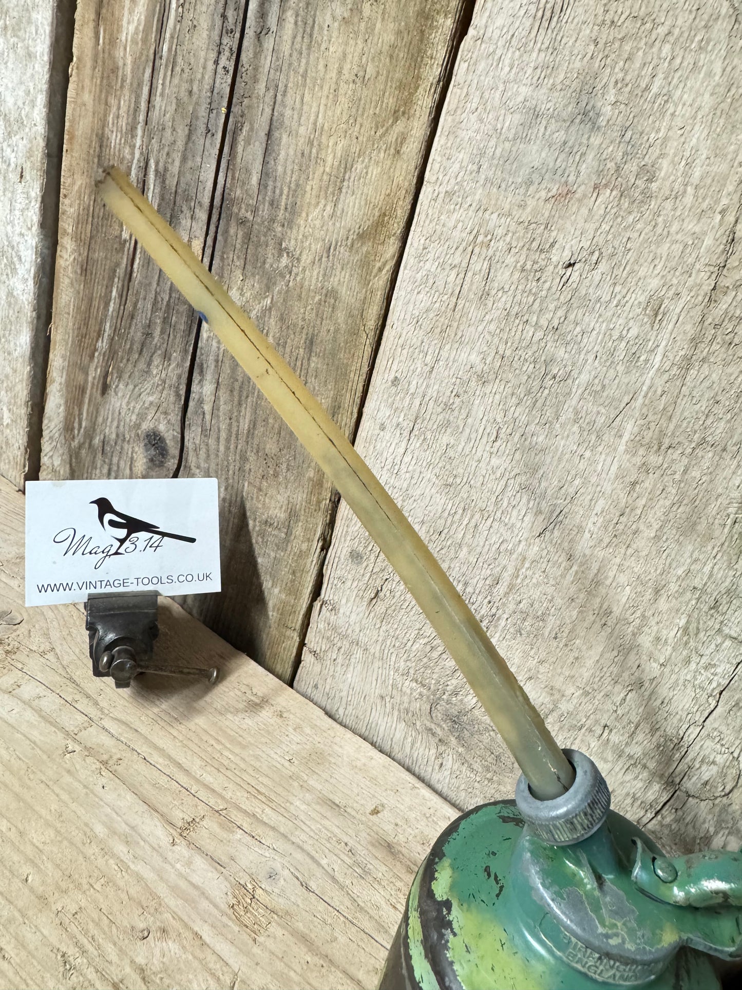 Wesco Green Oil Can with Nylon Spout