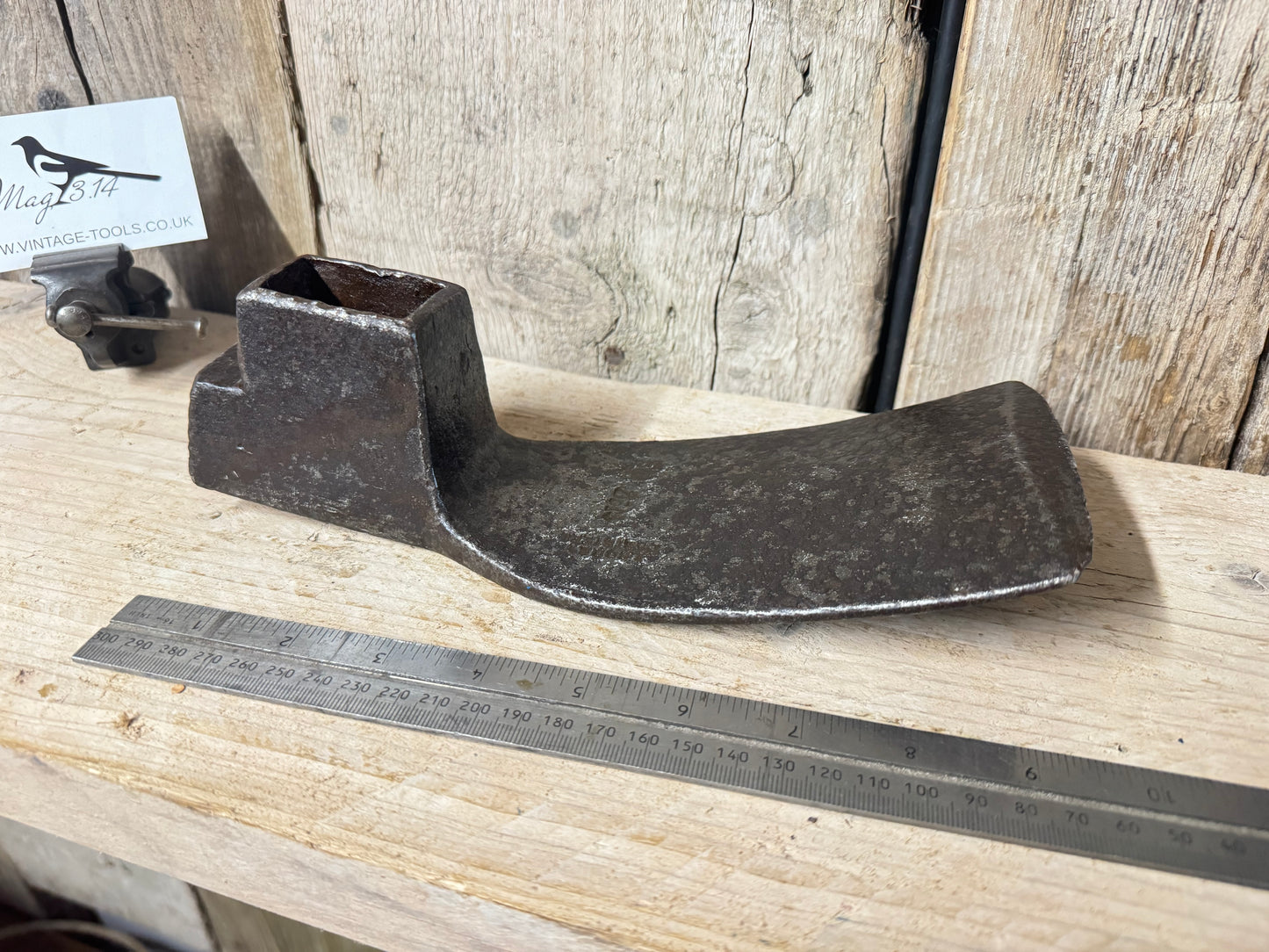 I Sorby No 2 Cast Steel Adze Head