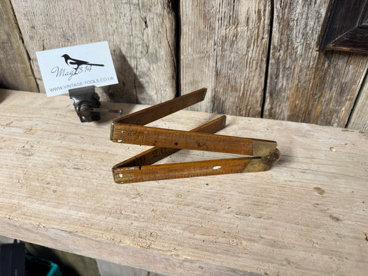 Rabone No 1167 24” Boxwood Folding Rule