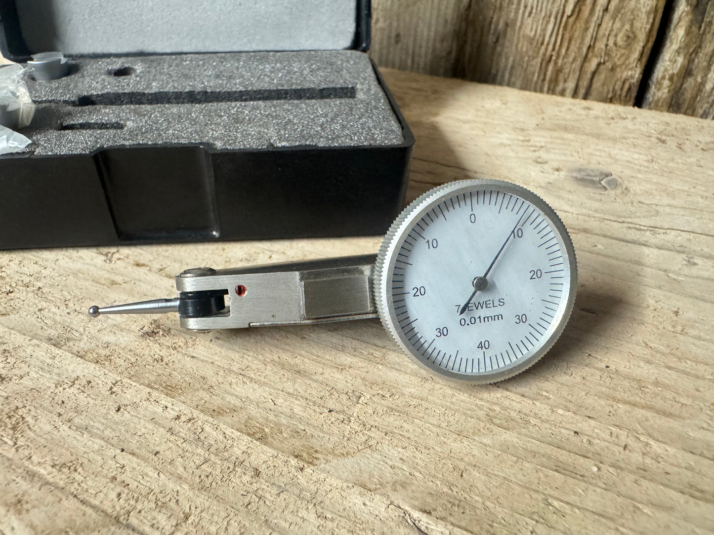 Precision 7 Jewels 0.01mm Dial Indicator Gauge