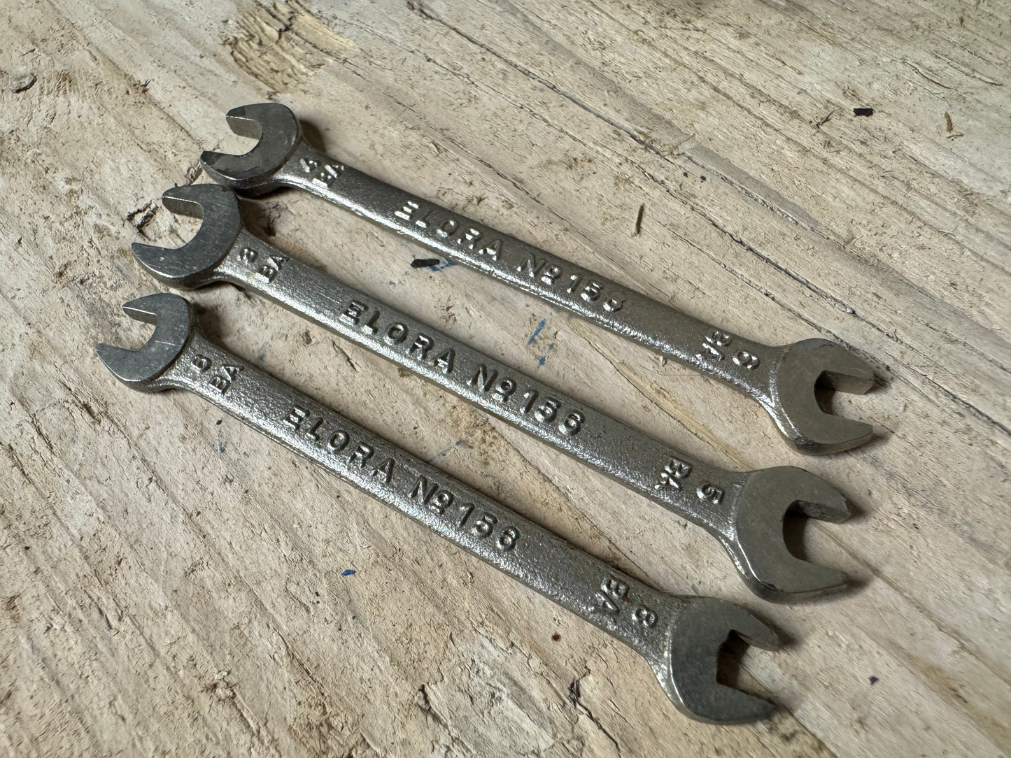 3 Elora No 156 Open Combination BA Spanners