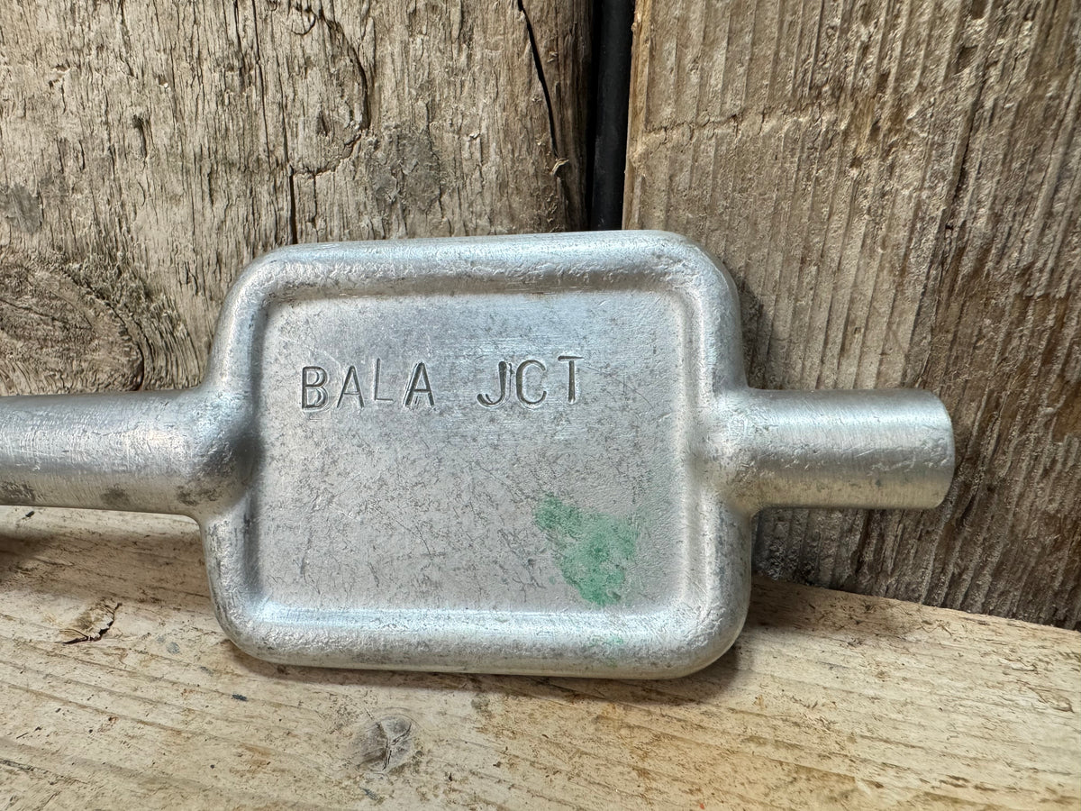 Bala Junction Aluminium Single Line Key