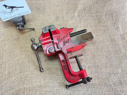 Record Imp No 80 Vise with Anvil & Pipe Bender Features