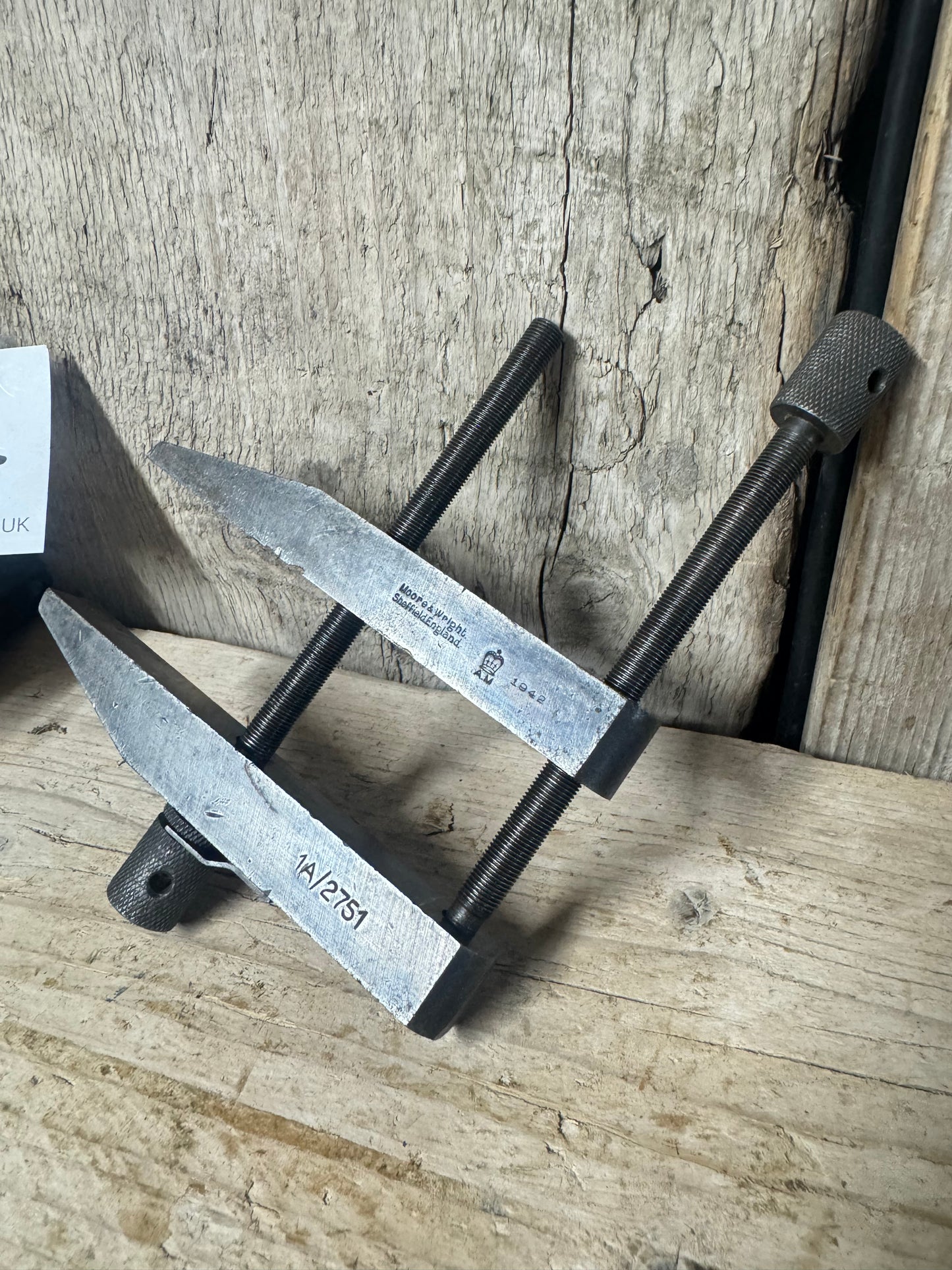 Moore & Wright Air Ministry 1942 Tool Makers Parallel Clamp