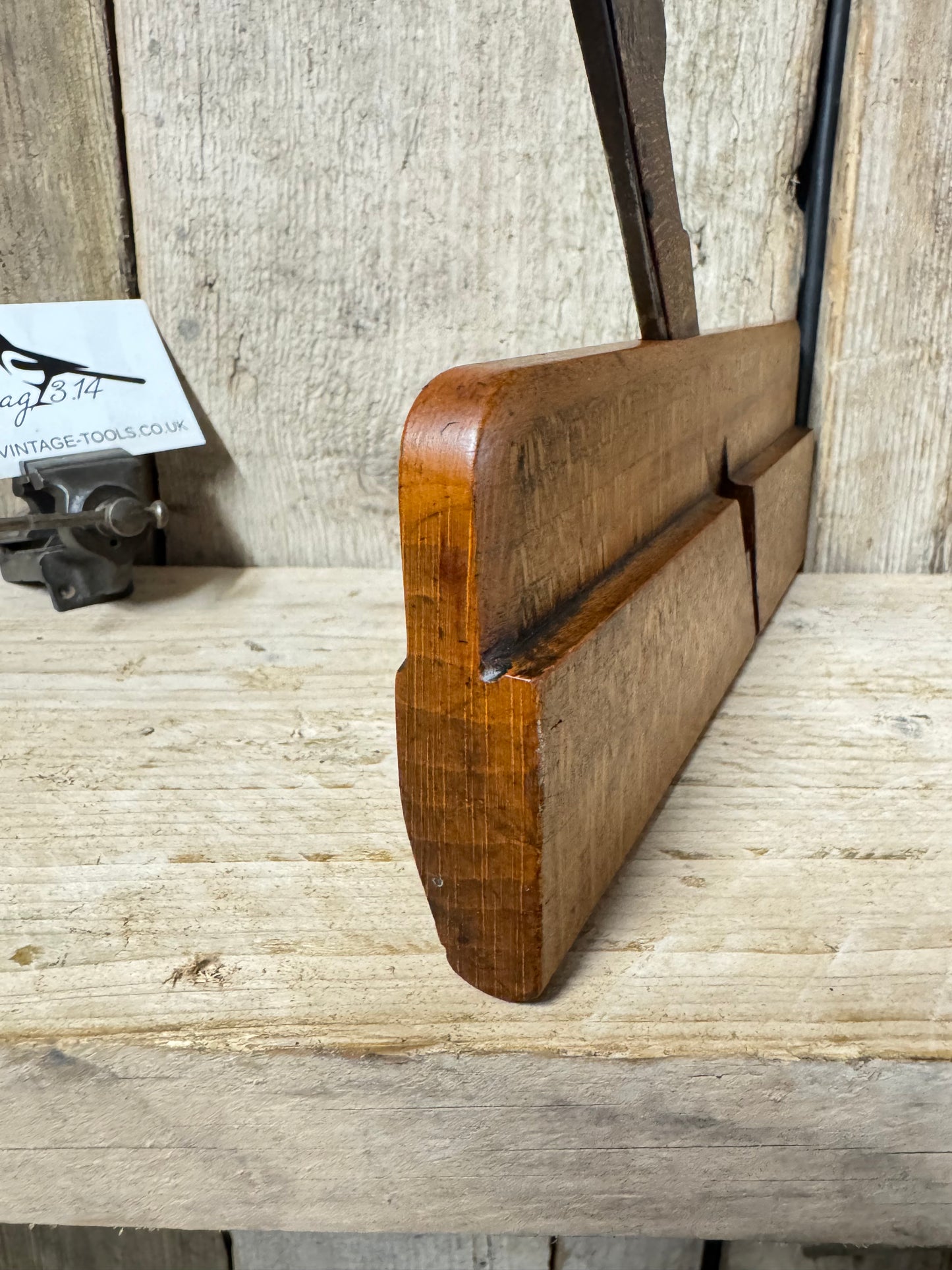 Beechwood Round Moulding Plane 1/2"