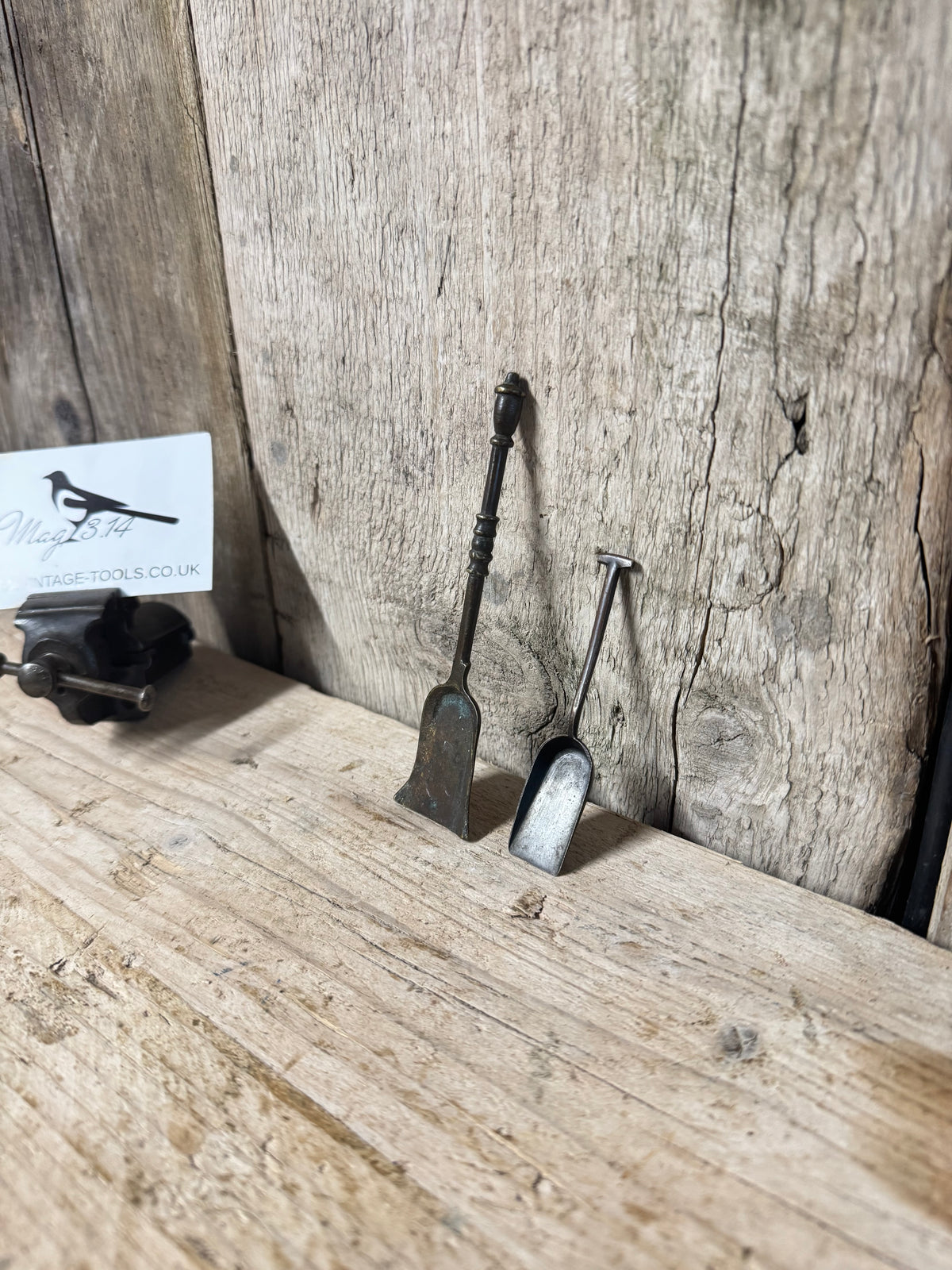 Brass Model Railway Locomotive Firing Shovels