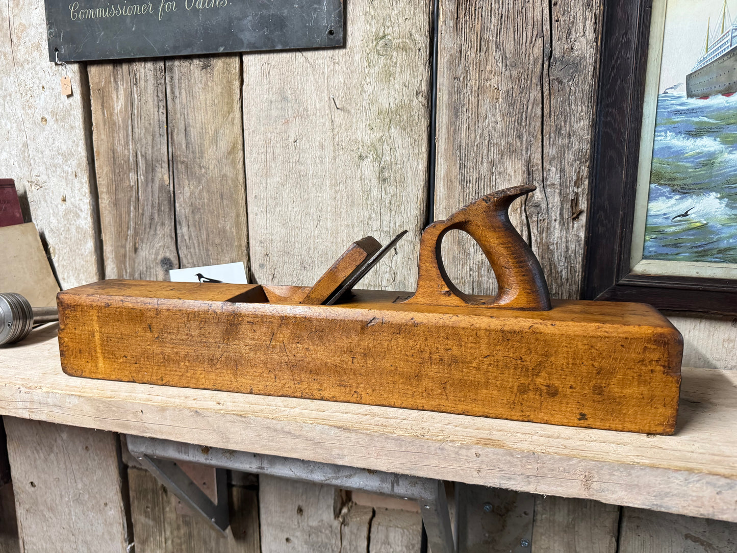 Varvill & Sons 22" Beechwood Trying Plane