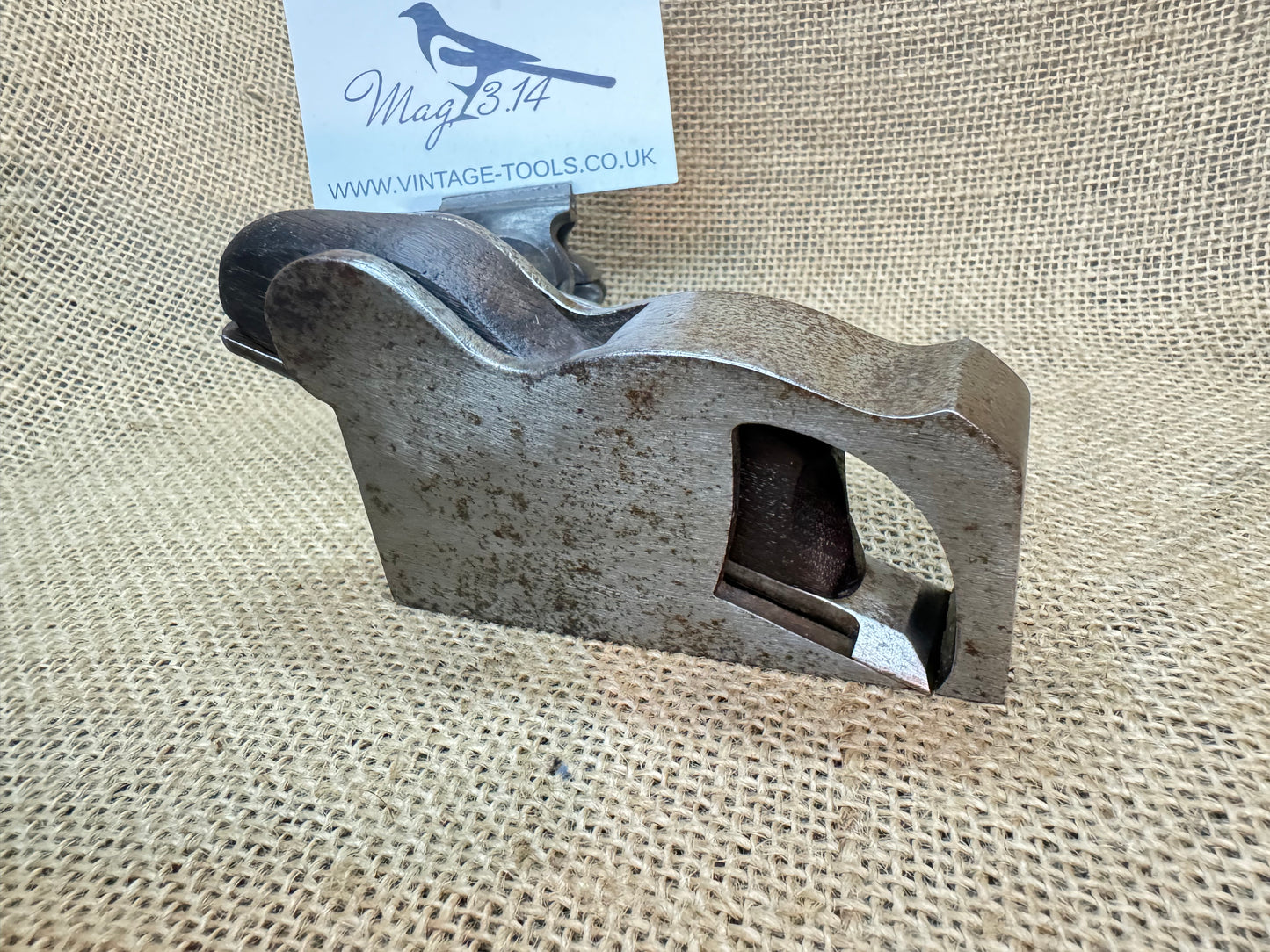 Antique Steel Bullnose Woodplane with 1” Marples Iron