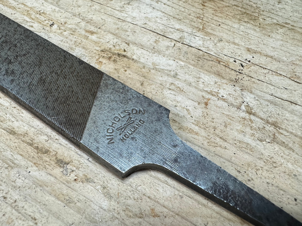 Nicholson 10" Flat Smooth Cut Metal File