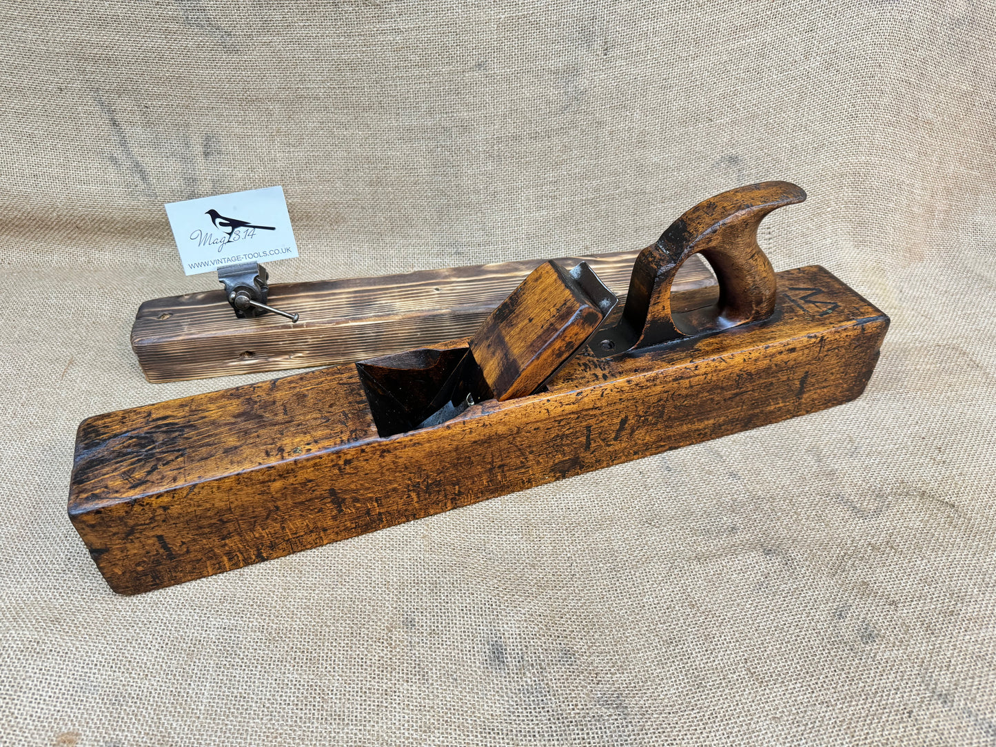 Antique Mathieson 22” Beechwood Jointer Plane