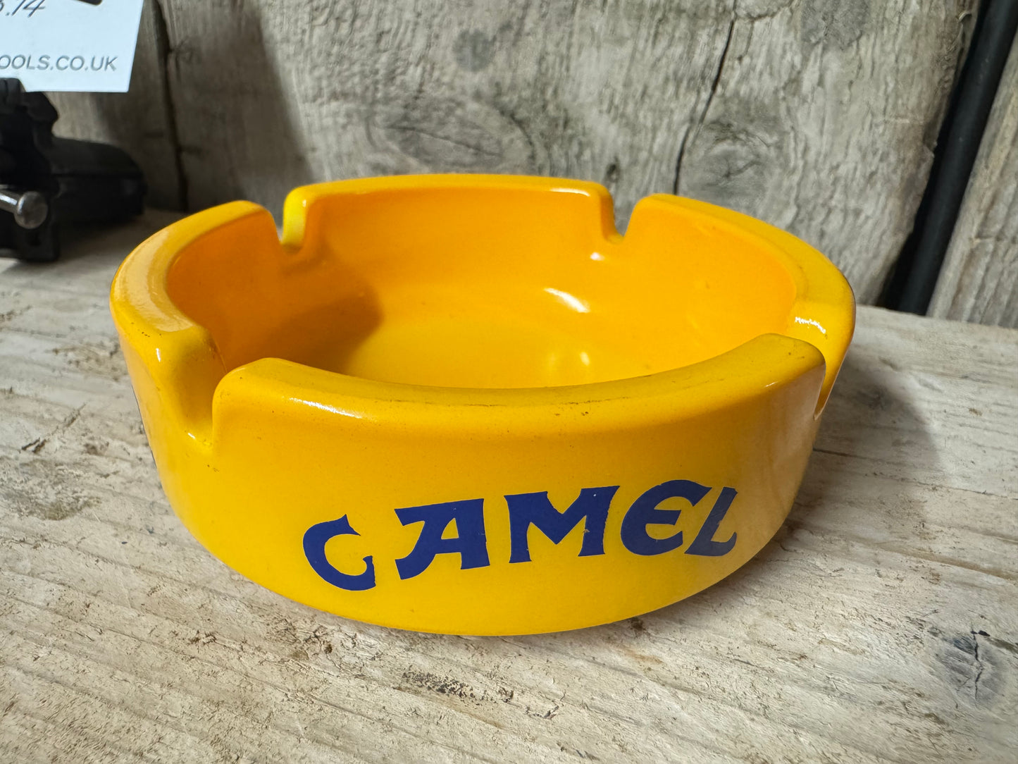 Vintage Camel Yellow Ashtray