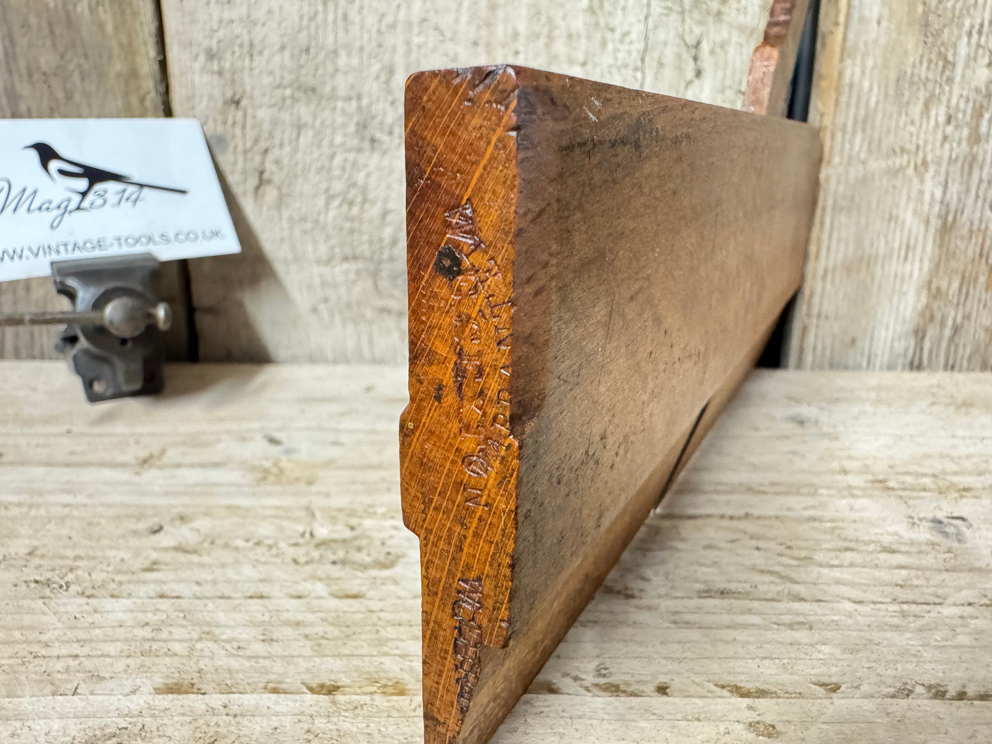 Thomas Bradburn & Son Beechwood Side Rabbet Moulding Plane