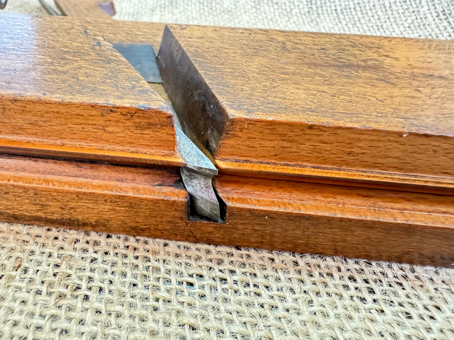 Beechwood Varvill & Sons No 2 1/4” Side Moulding Plane