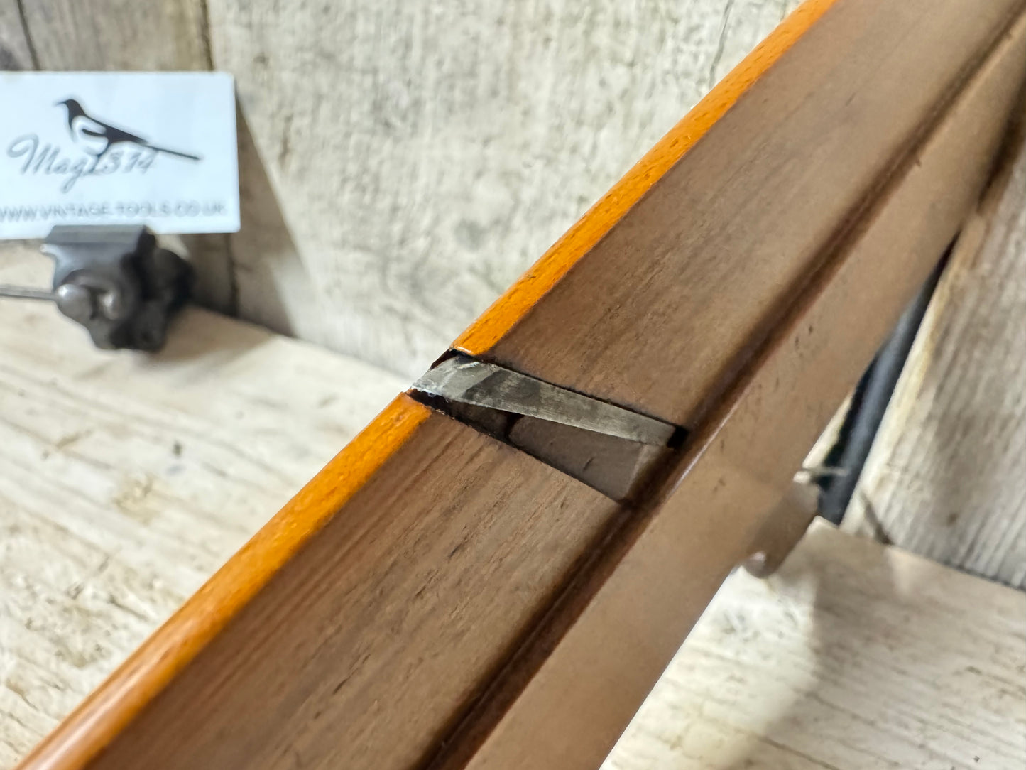 Beechwood Round Moulding Plane 1/8"