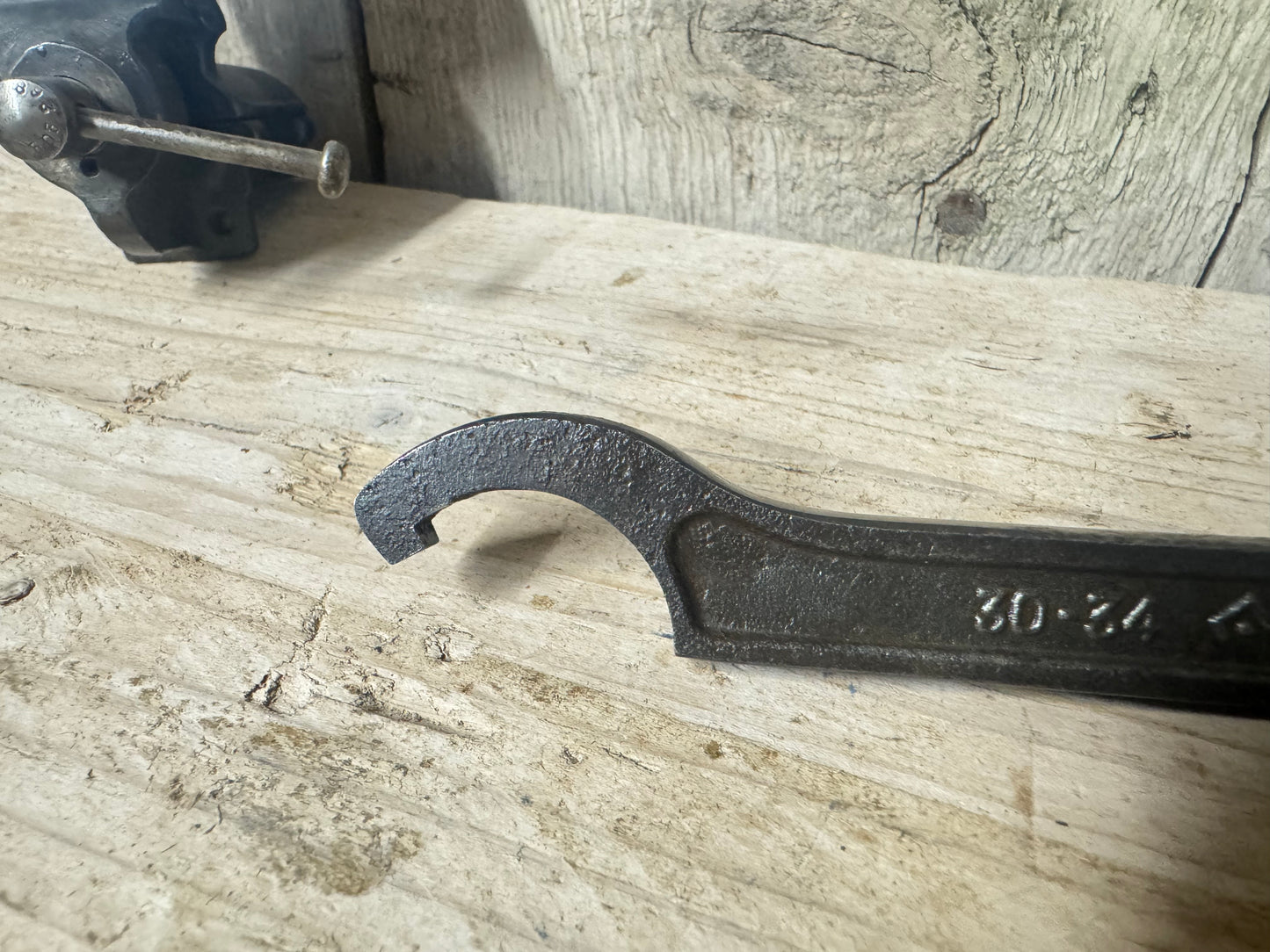 Vintage Soviet C Hook Spanner 30-34