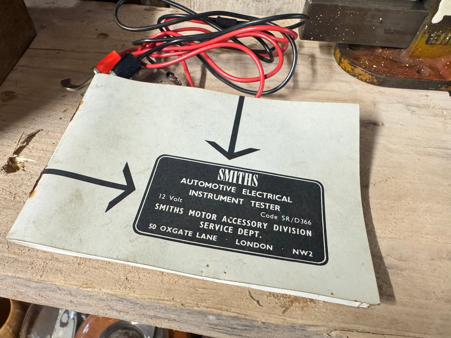 Smiths Automotive Electrical Instrument Tester SR/D366