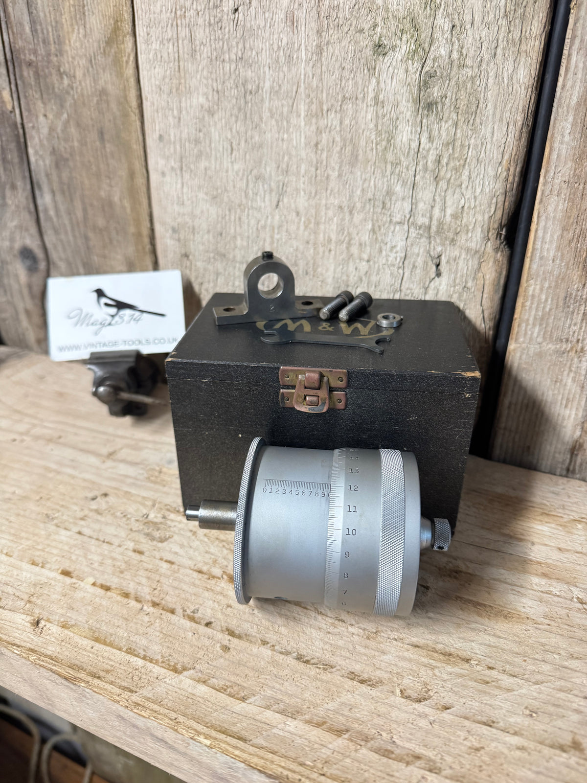 Moore & Wright No 480 Large Micrometer Head 0-1"
