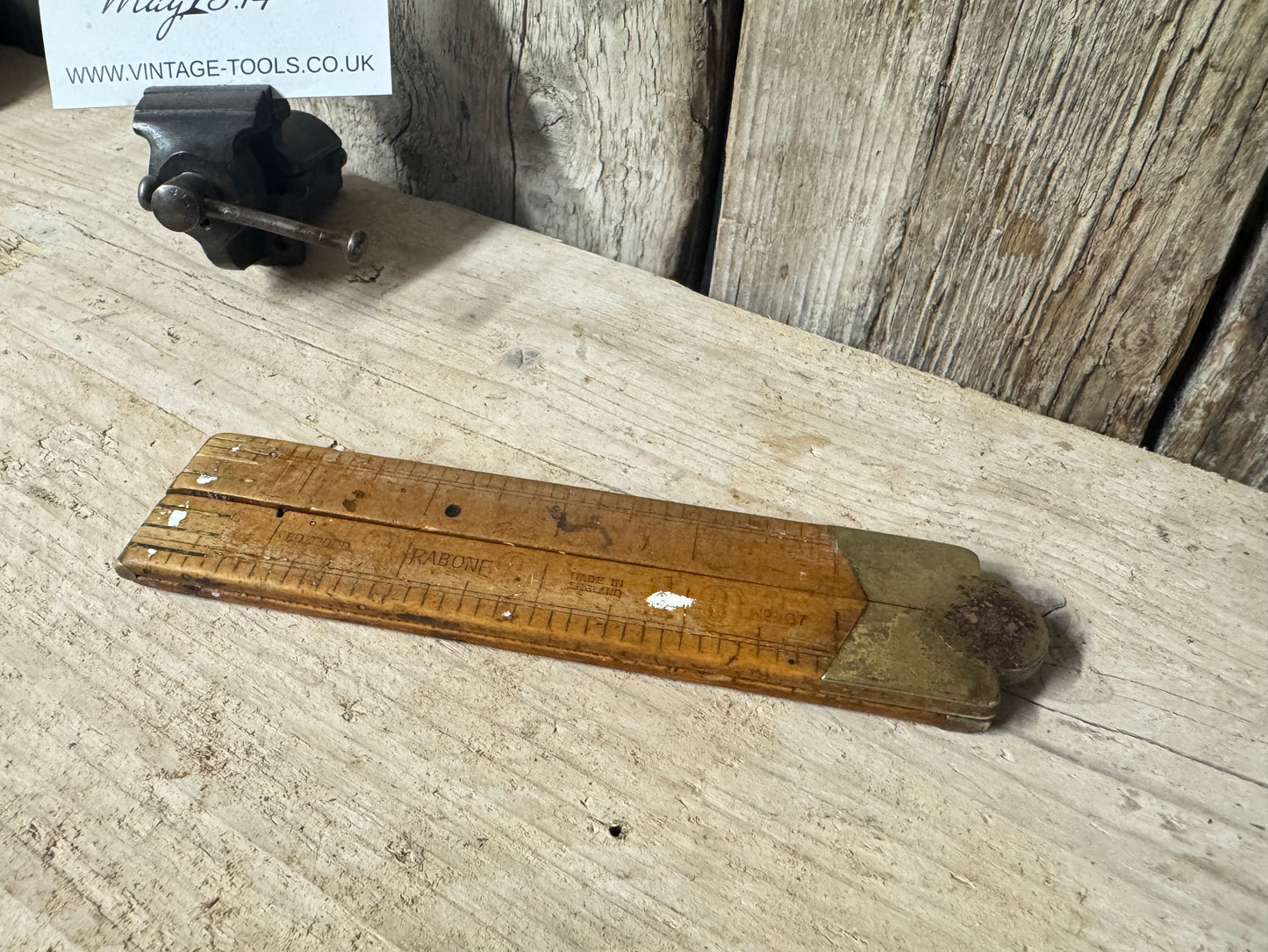 Rabone No 1167 24” Boxwood Folding Rule