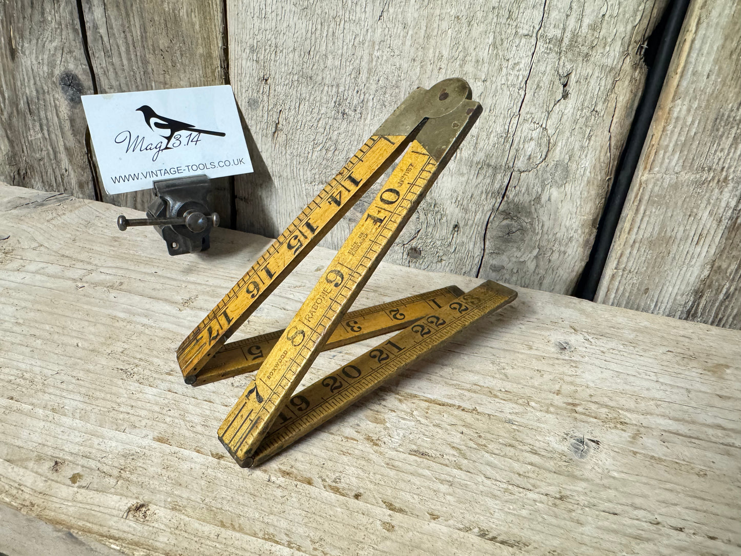 Rabone No 1167 Boxwood 2ft Folding Rule