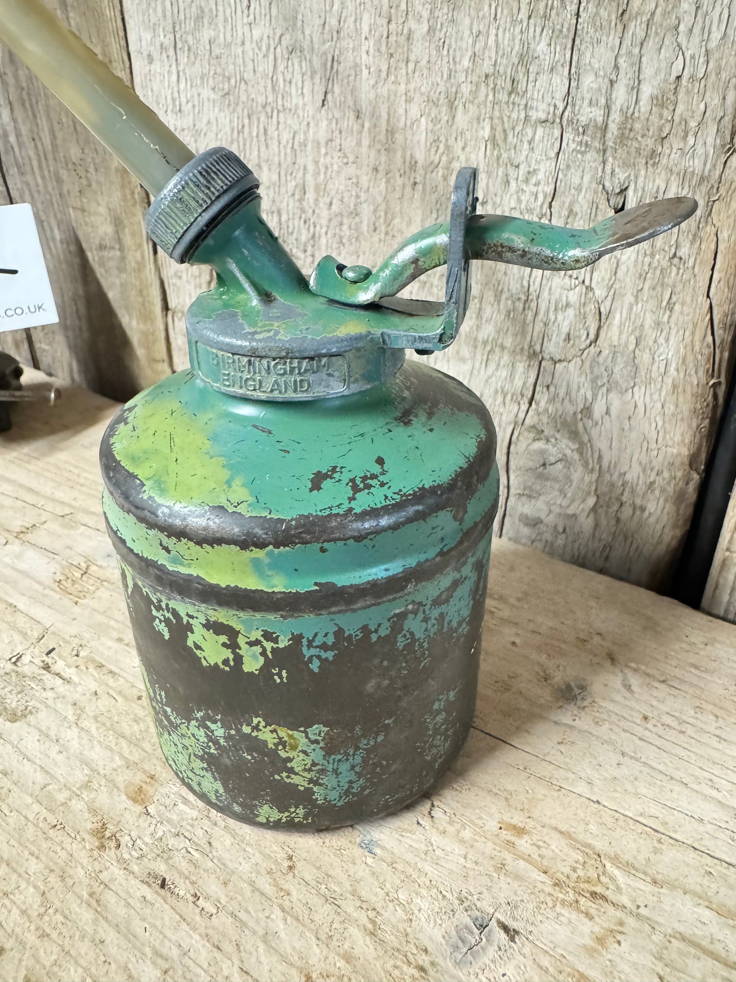 Wesco Green Oil Can with Nylon Spout