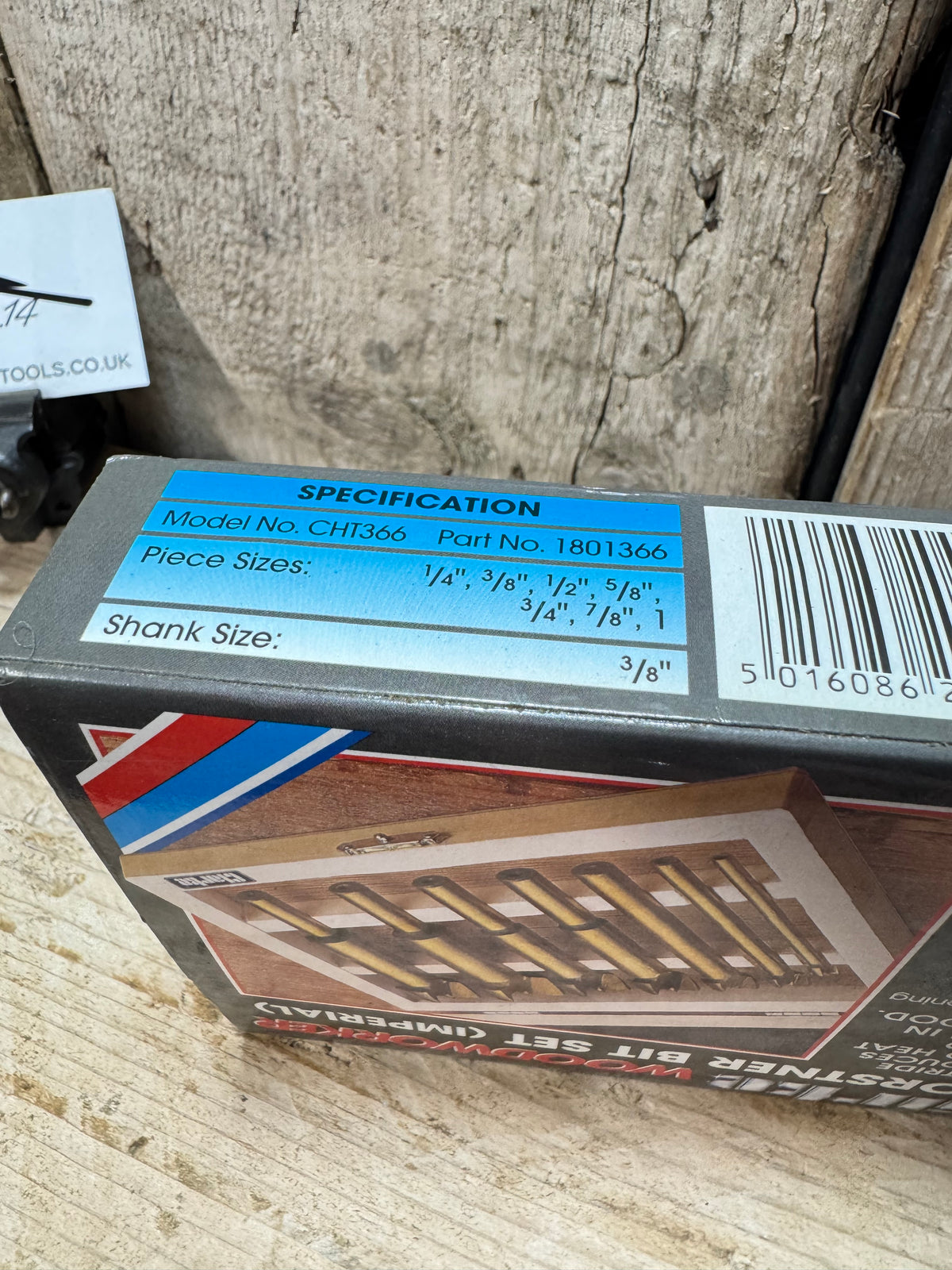 Clarke 7pc Forstner Bit Set (Imperial)