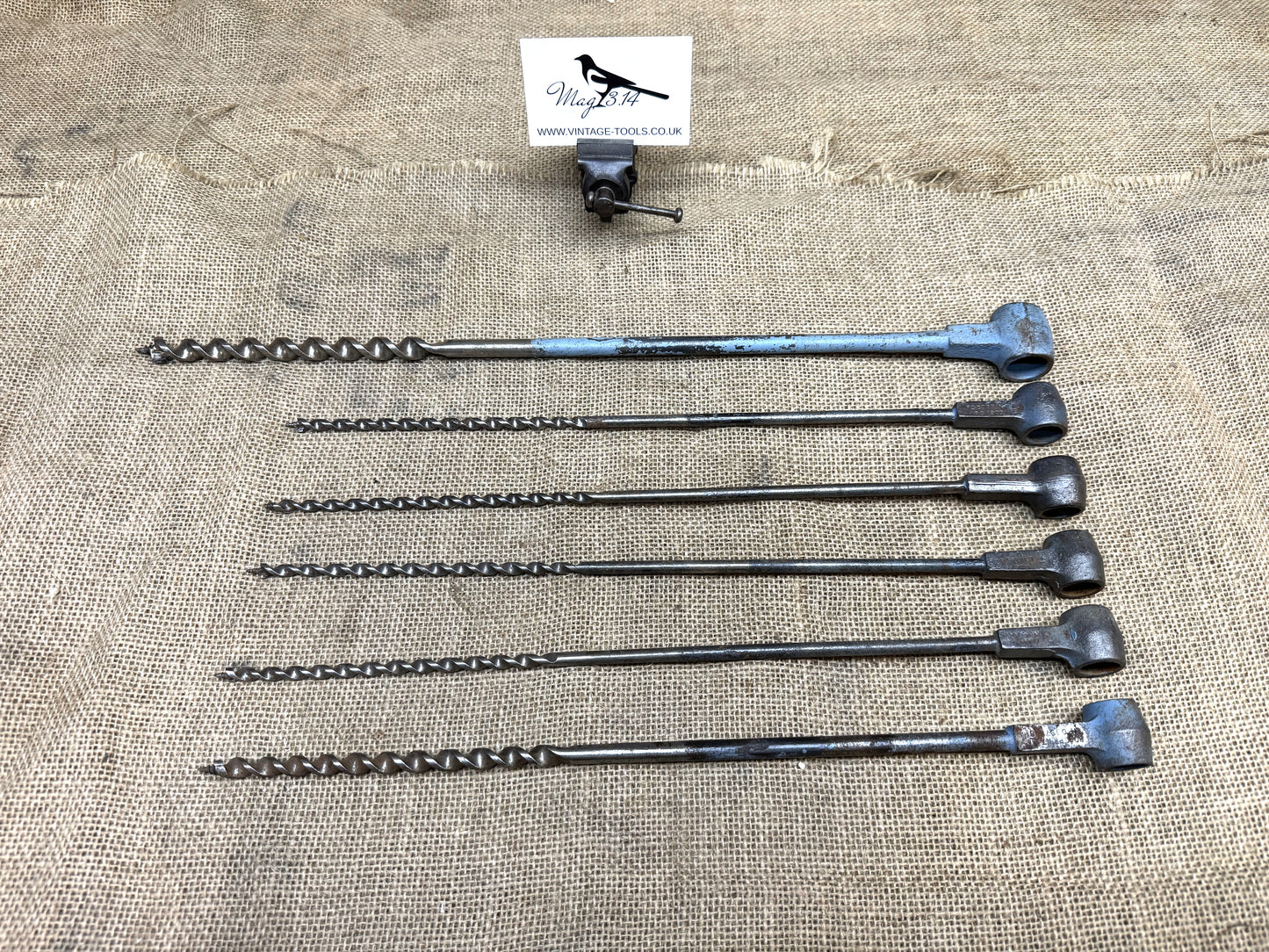 Scotch Eye Footprint Auger Bits G.P.O 1970's / 1980's