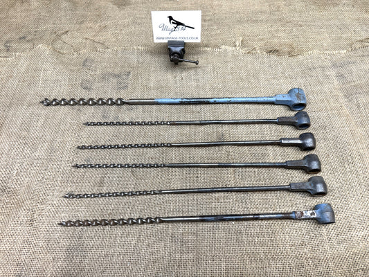 Scotch Eye Footprint Auger Bits G.P.O 1970's / 1980's