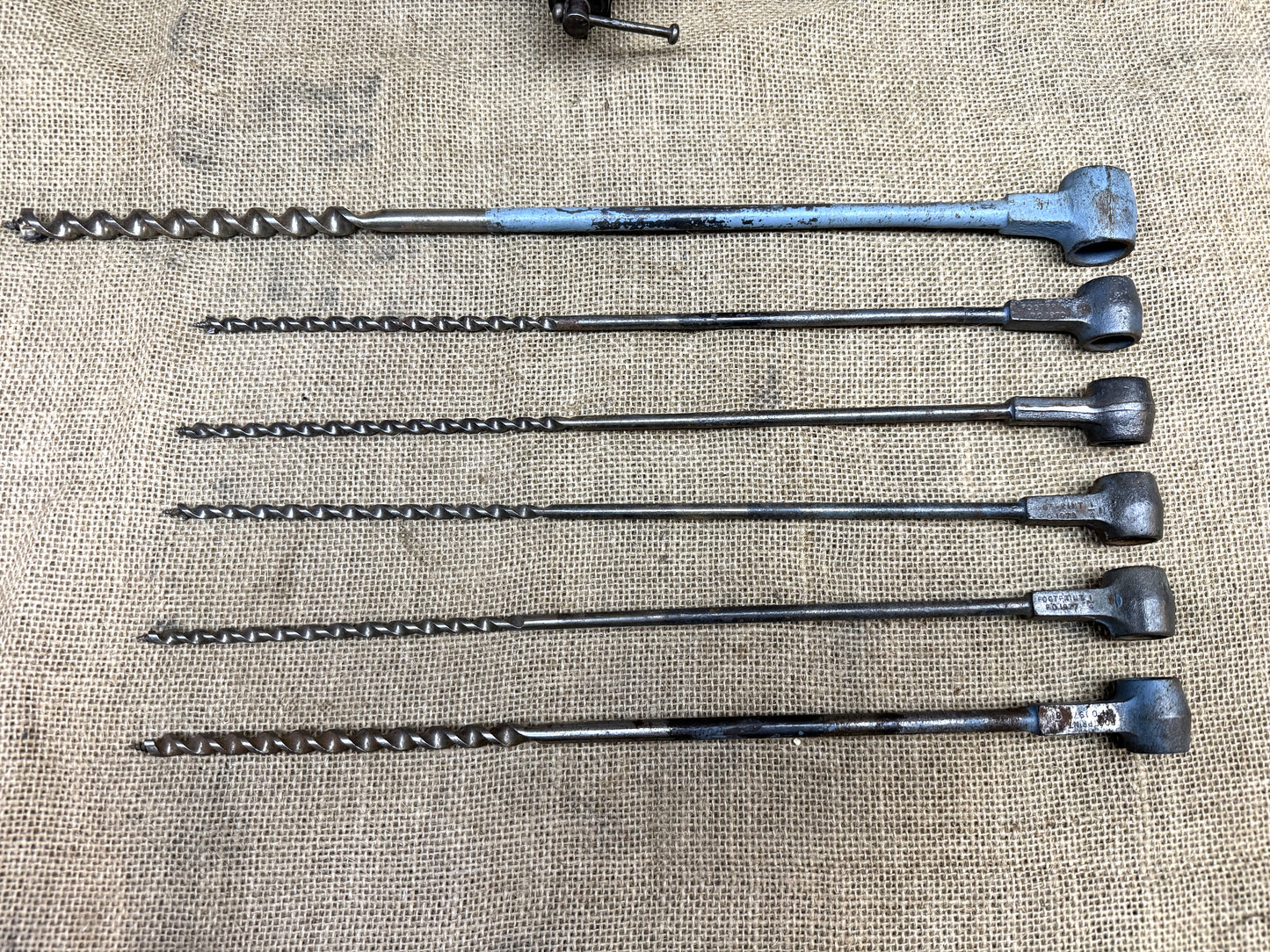 Scotch Eye Footprint Auger Bits G.P.O 1970's / 1980's